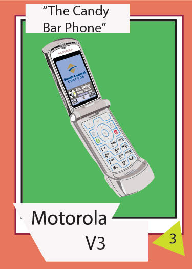 Front Motorola trading card