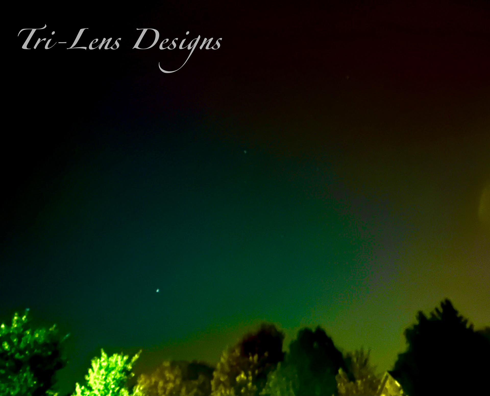 Northern lights St Peter MN in town