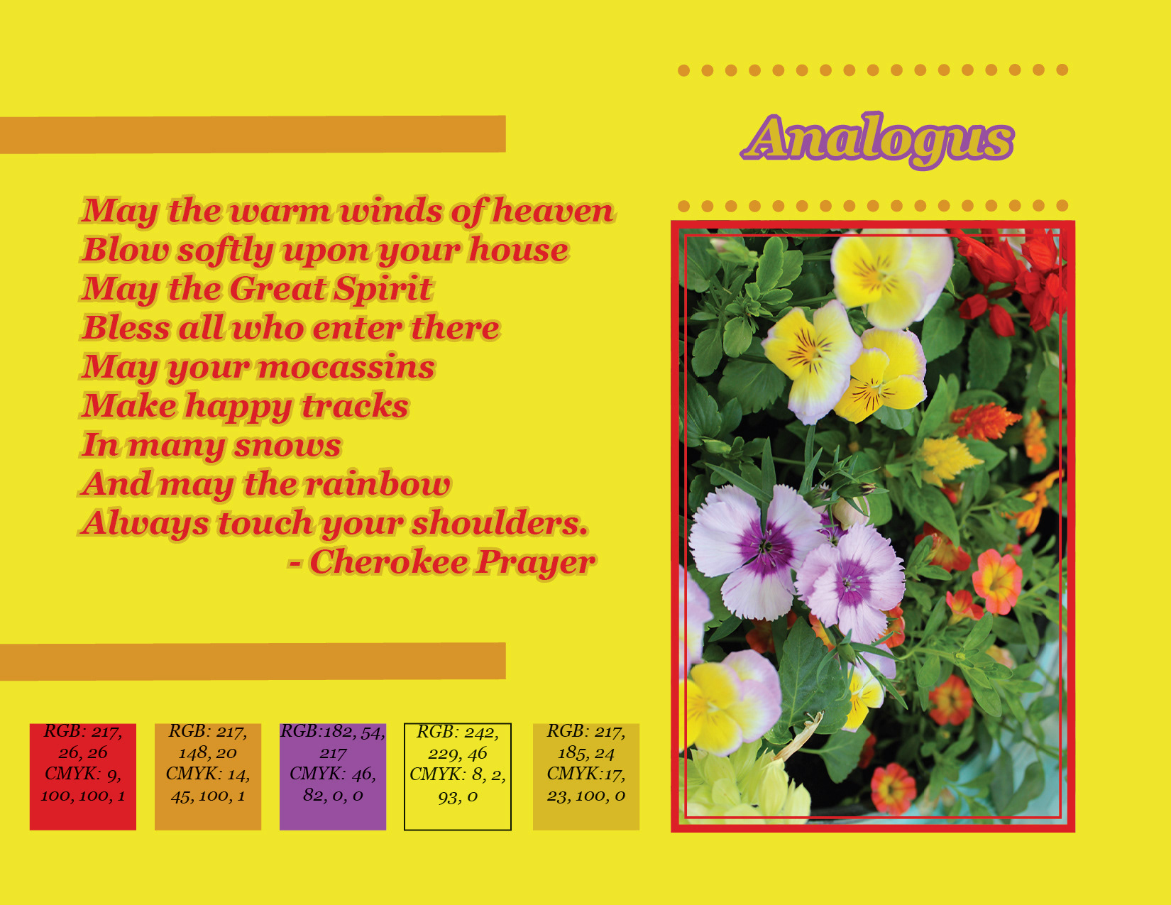 Analogus color swatch