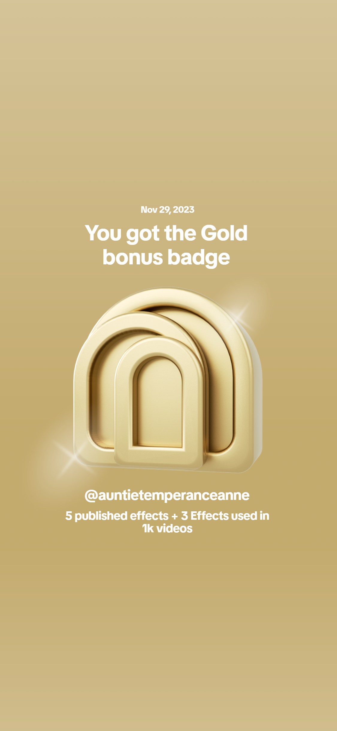 Gold Badge