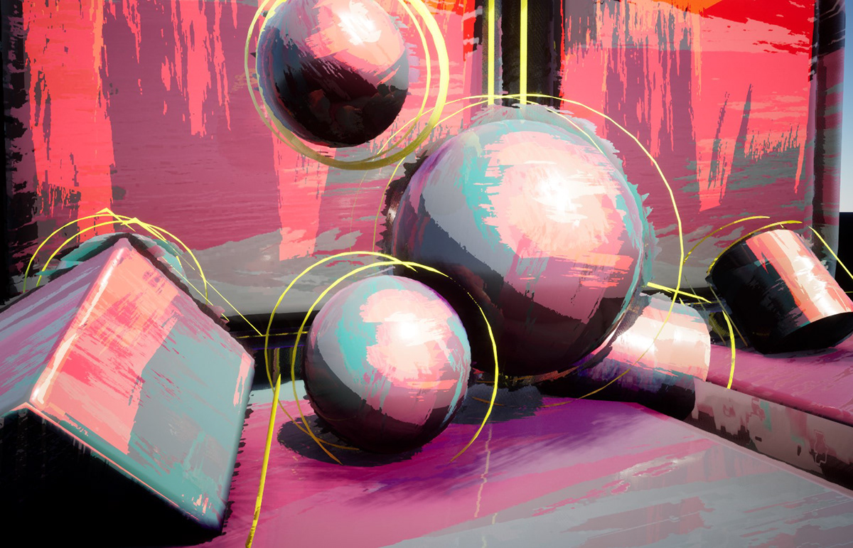 Gabriel de Laubier Stylized paint shader breakdown