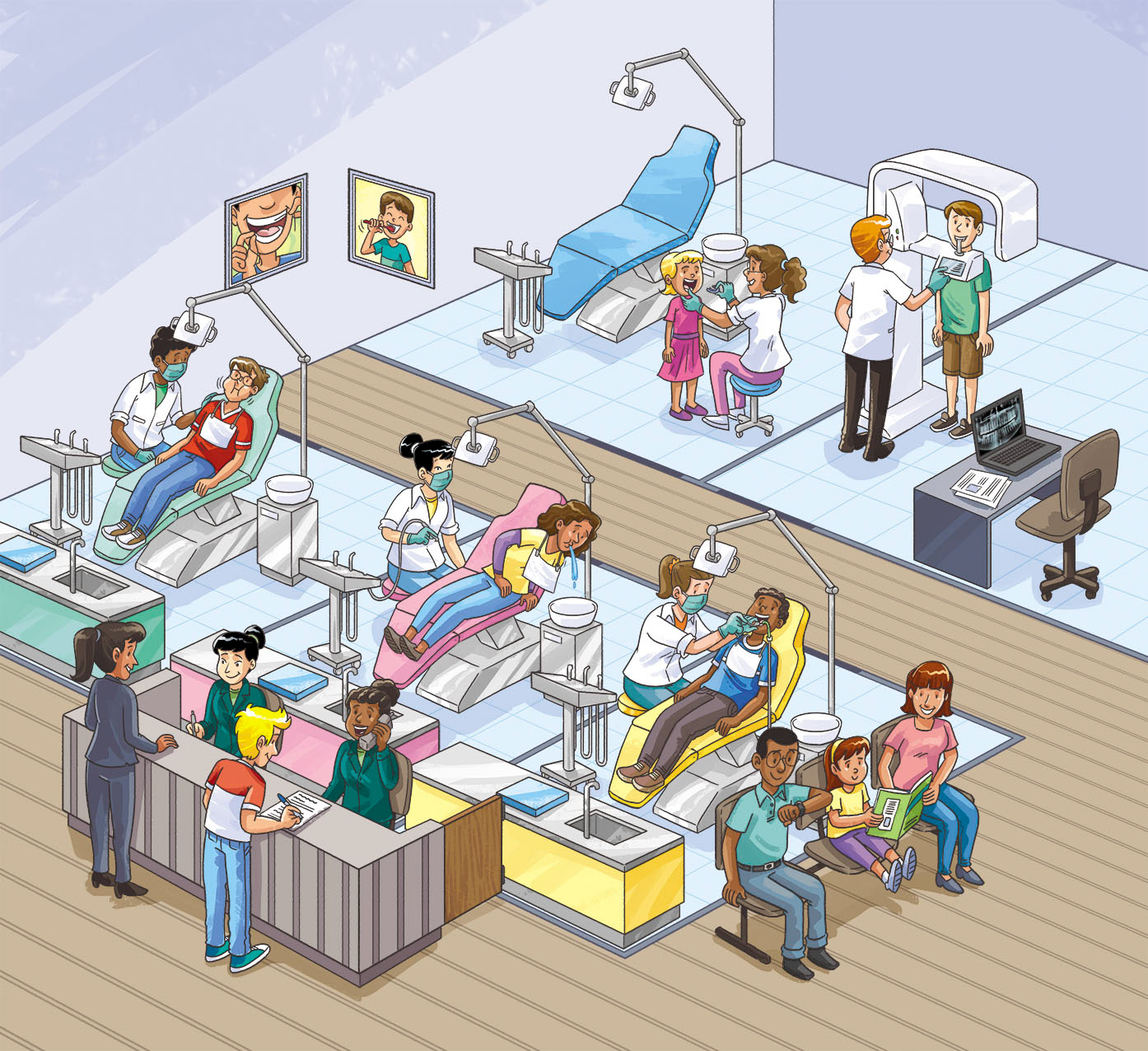 Ilustração feita para a editora Casa Publicadora Brasileira