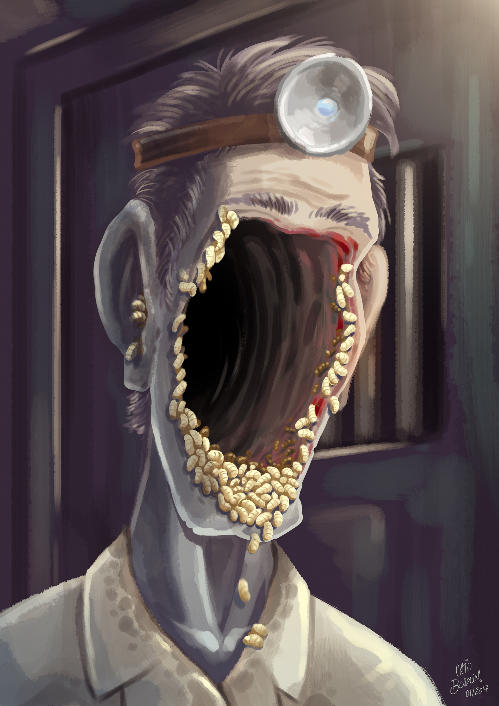 Faceless Nurse - Personagem do Nerdcast de RPG Call of Cthulhu