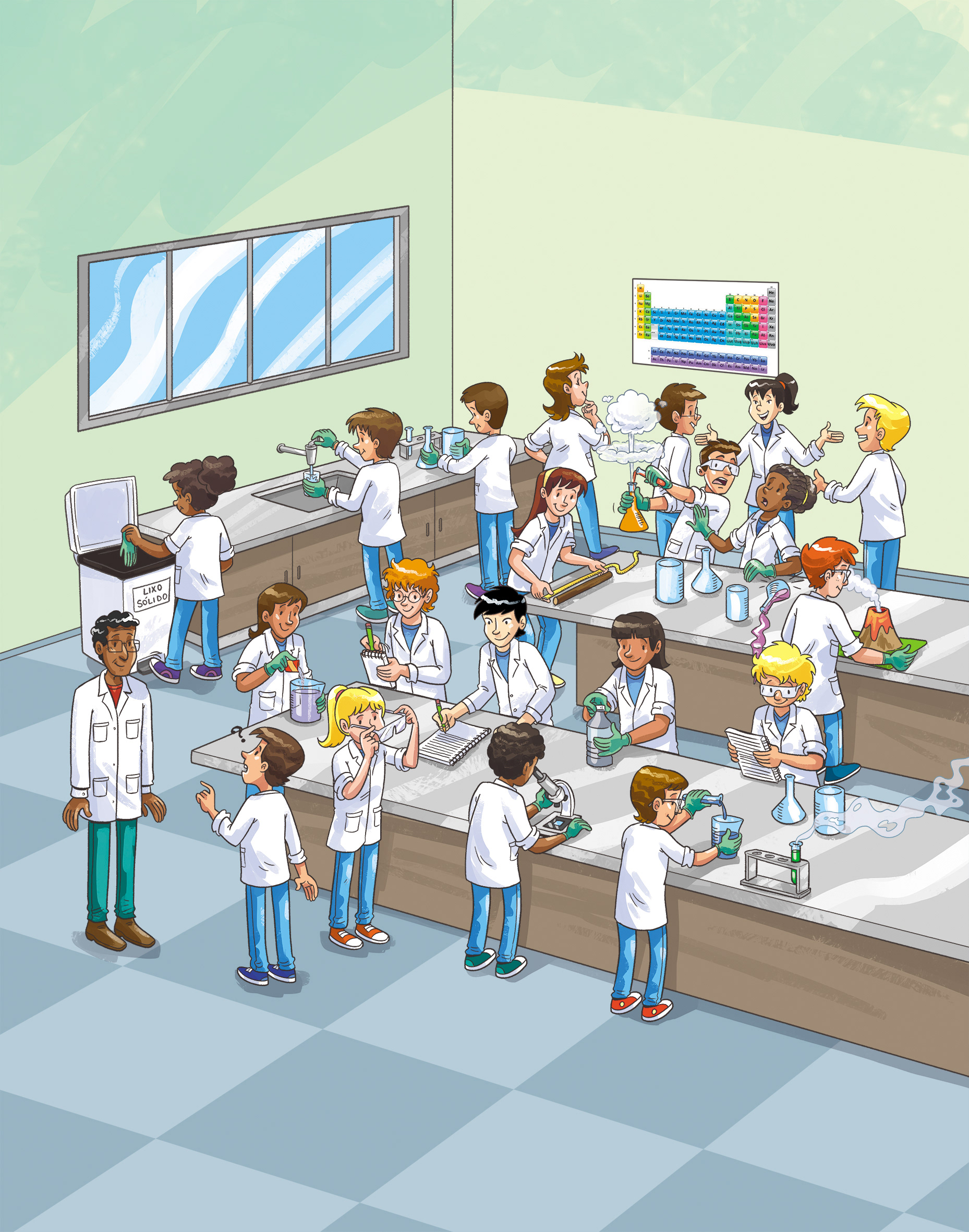 Ilustração feita para a editora Casa Publicadora Brasileira