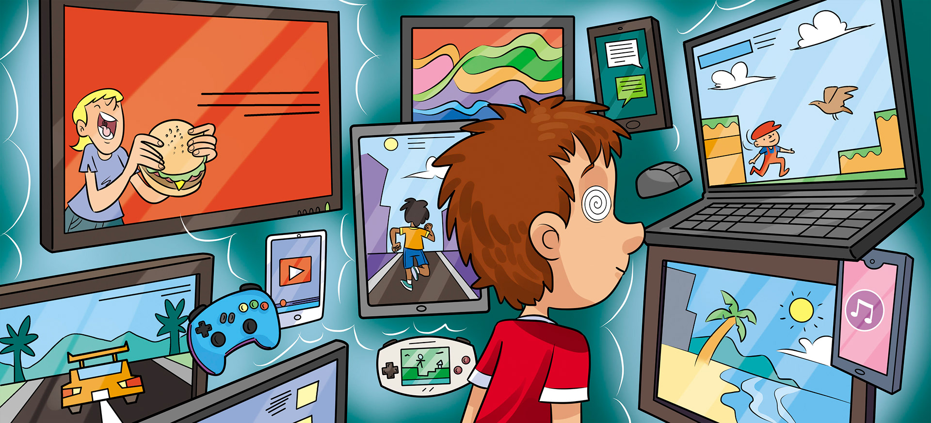 Arte produzida para a Editora Cidadania. Todos os direitos reservados. Desenho e cores Caio Boracini, arte final Laercio Lima