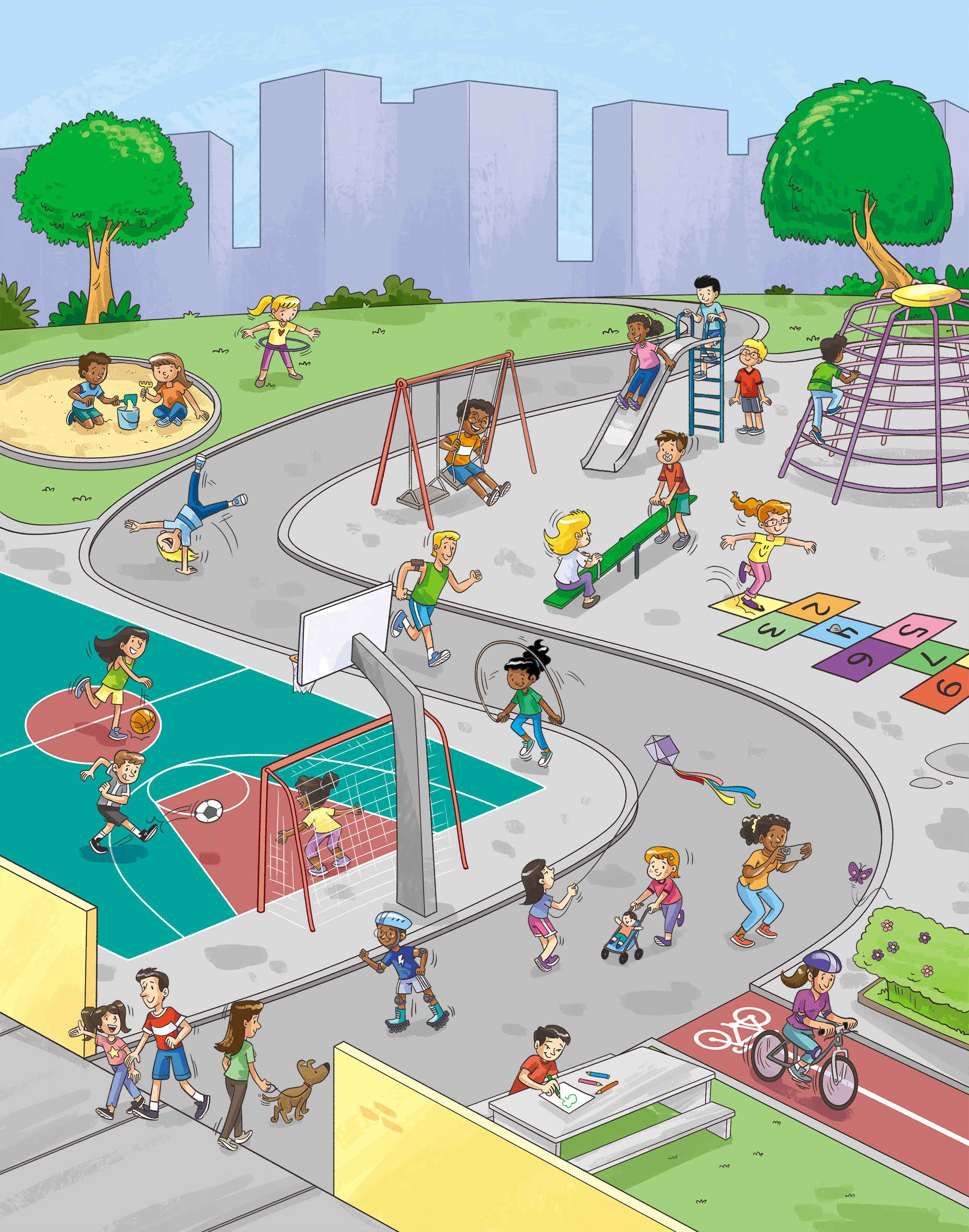 Ilustração feita para a editora Casa Publicadora Brasileira