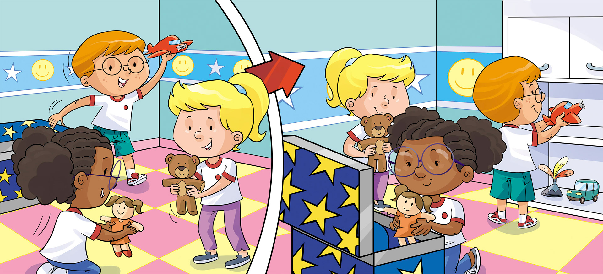 Arte produzida para a Editora Cidadania. Todos os direitos reservados. Desenho e cores Caio Boracini, arte final Laercio Lima