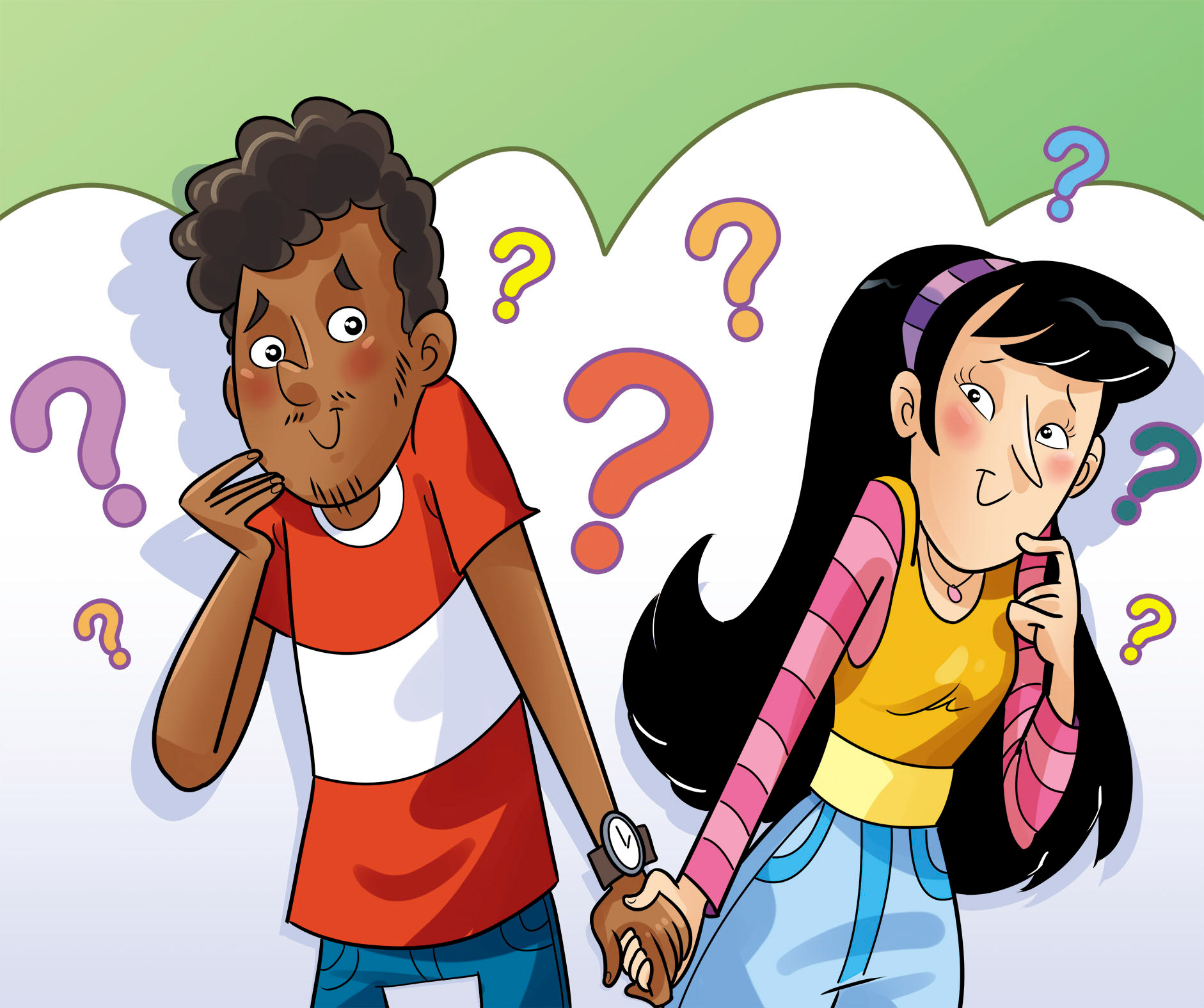 Arte produzida para a Editora Cidadania. Todos os direitos reservados. Desenho e cores Caio Boracini, arte final Laercio Lima