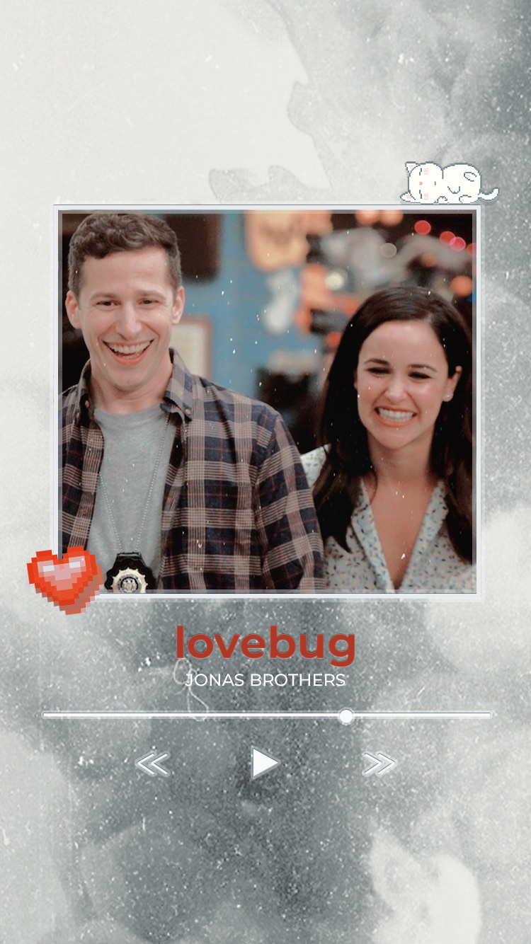 Based on the NBC show, Brooklyn 99's lead couple.