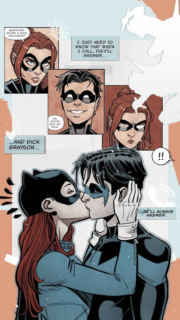 Based on DC Comics' couple, Batgirl and Robin.