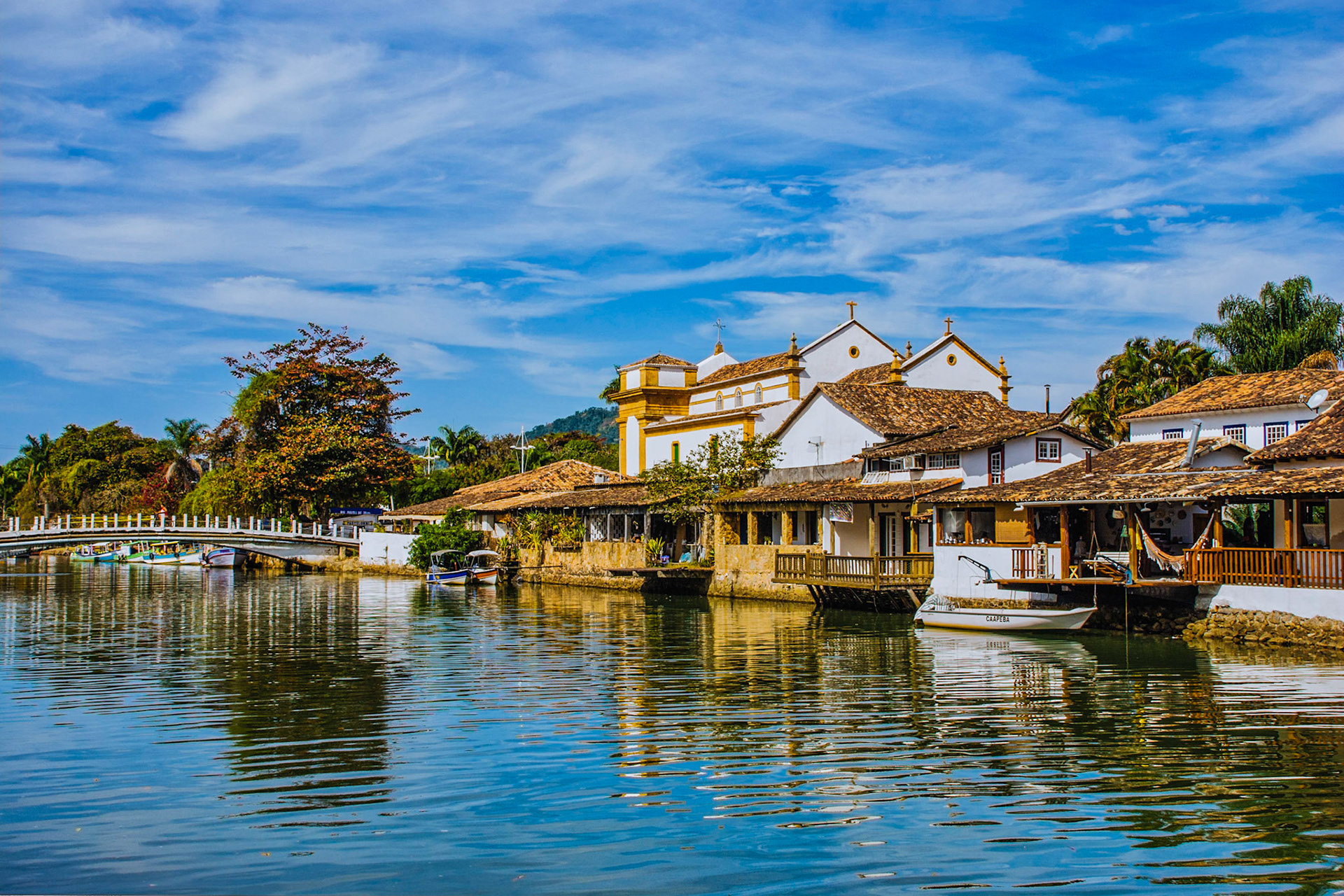 Canal do rio Perequê-açu - Paraty - Rio de Janeiro