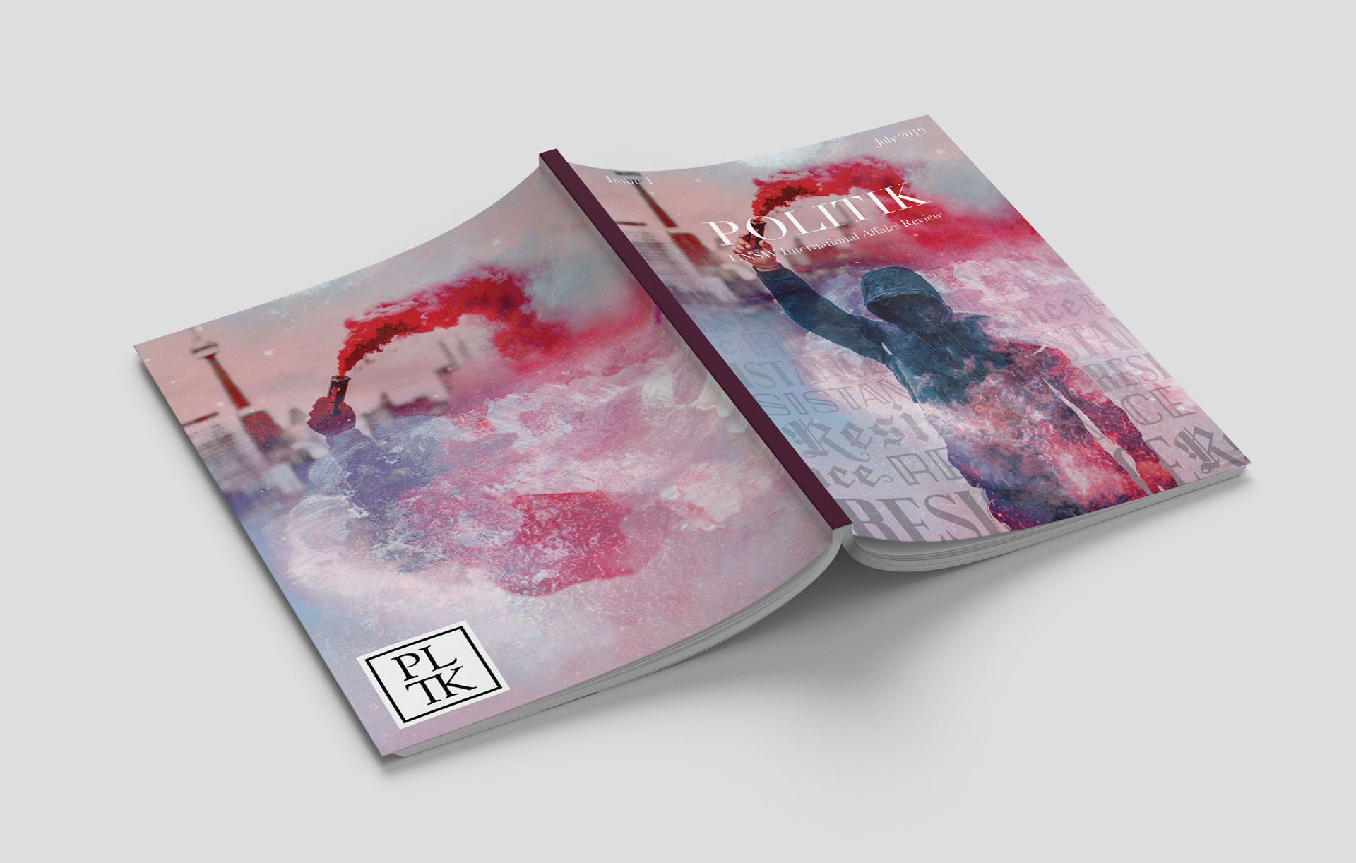 Politik Resistance Cover Design