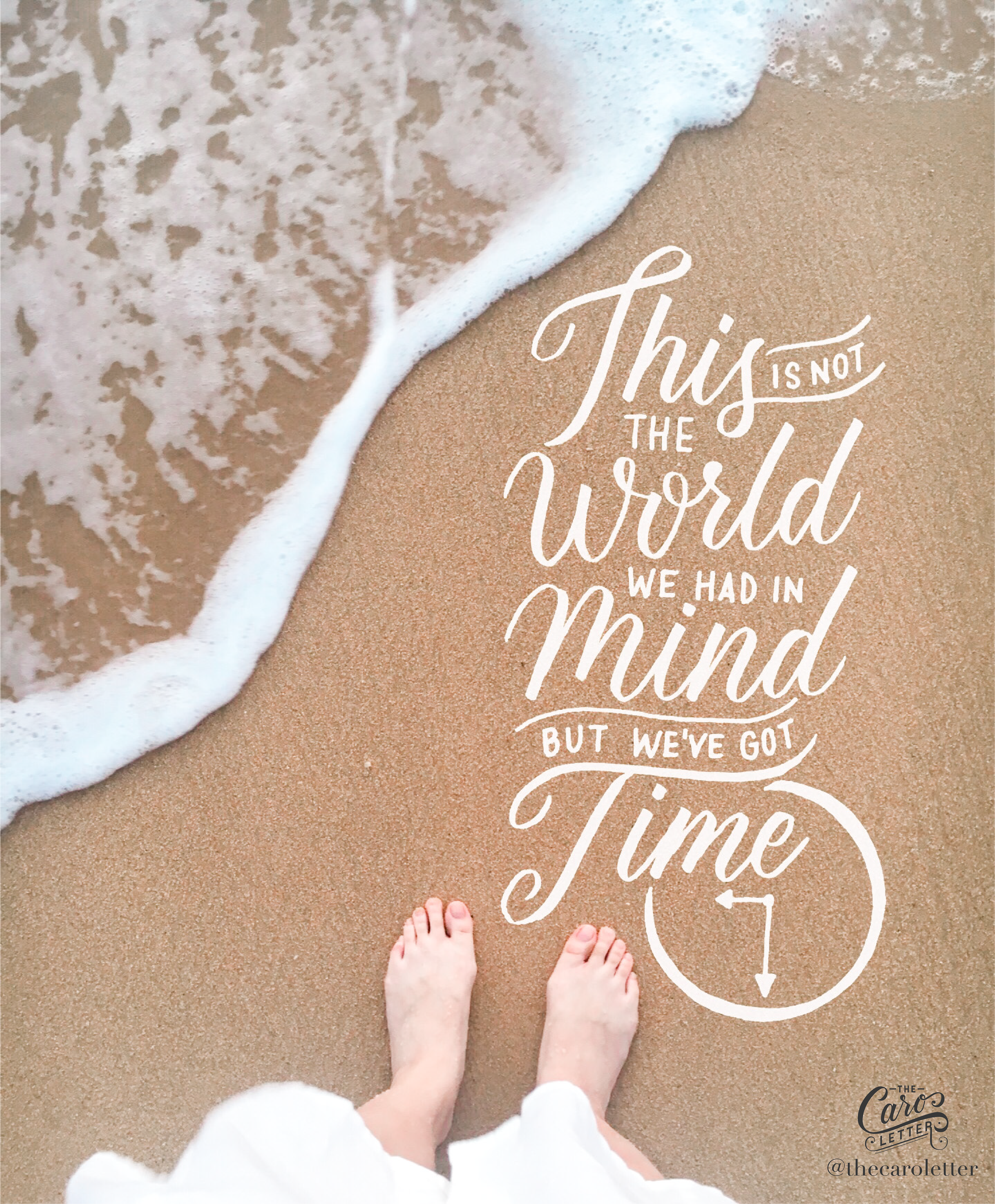 Time Beach Wallpaper