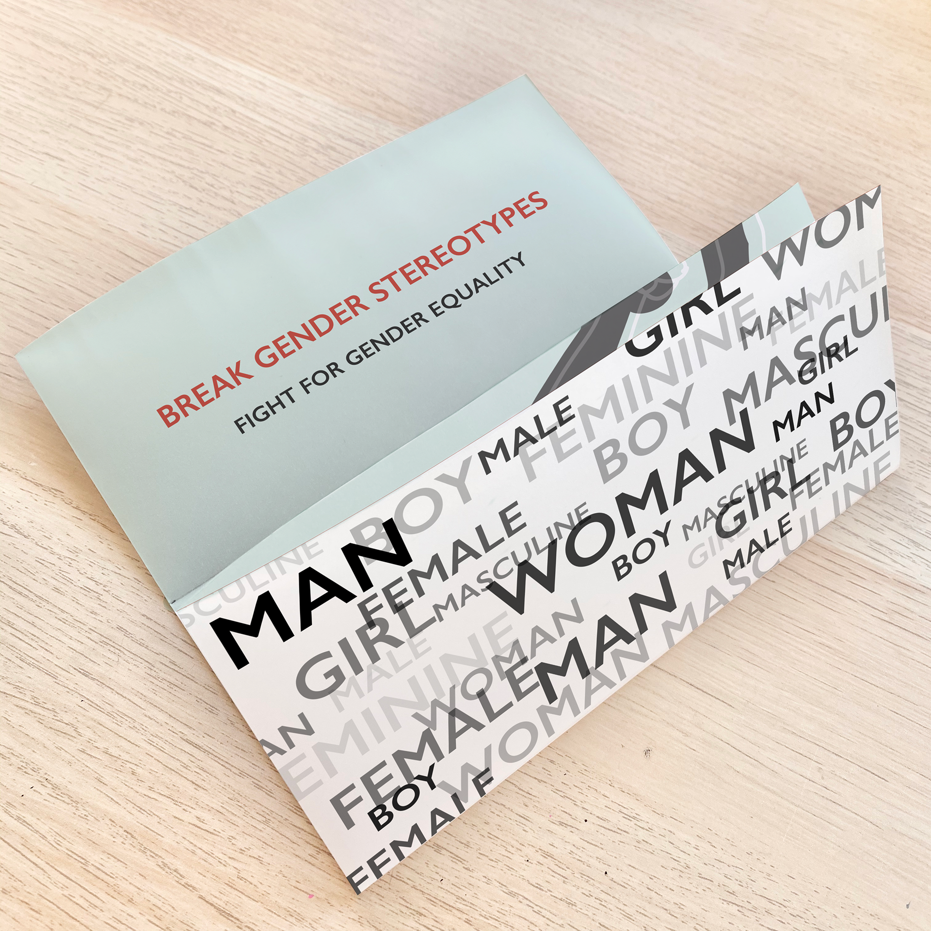 First page mockup