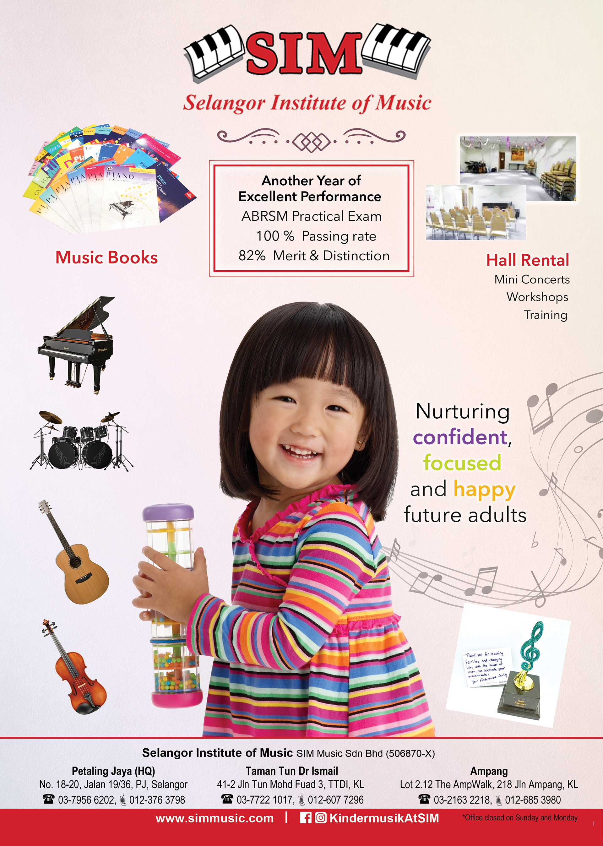 Selangor Institute of Music Advertisement page