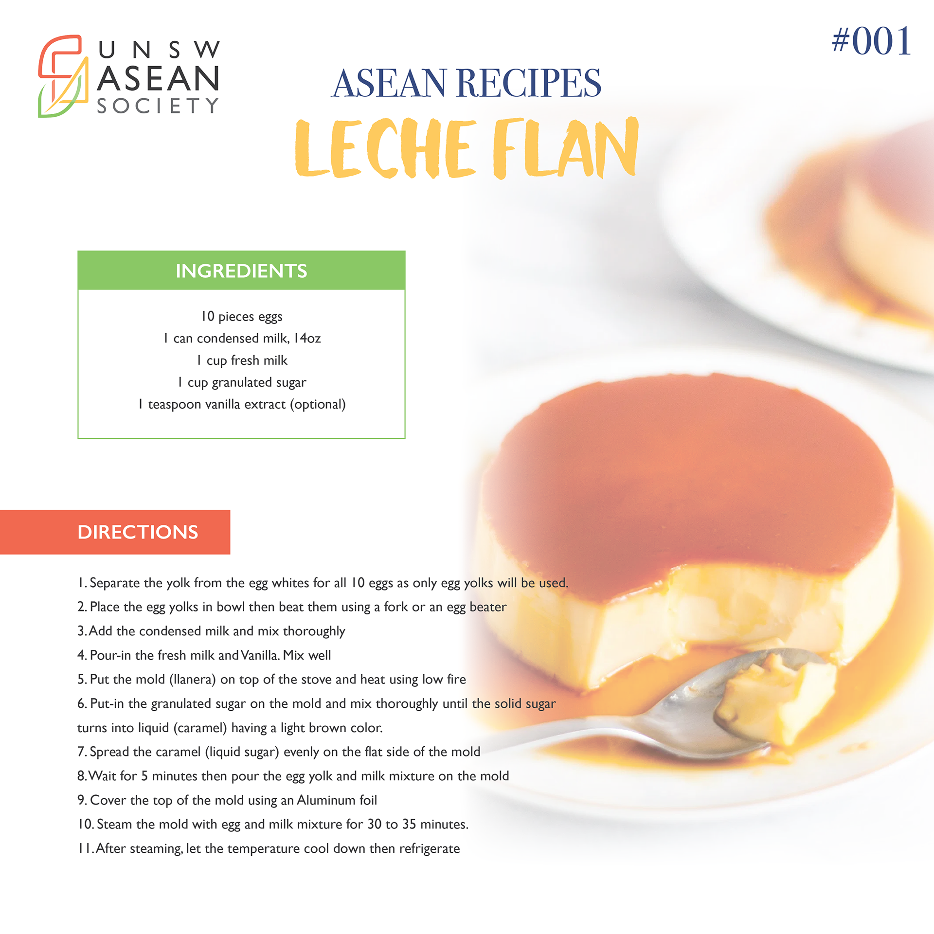 ASEAN Recipes design template