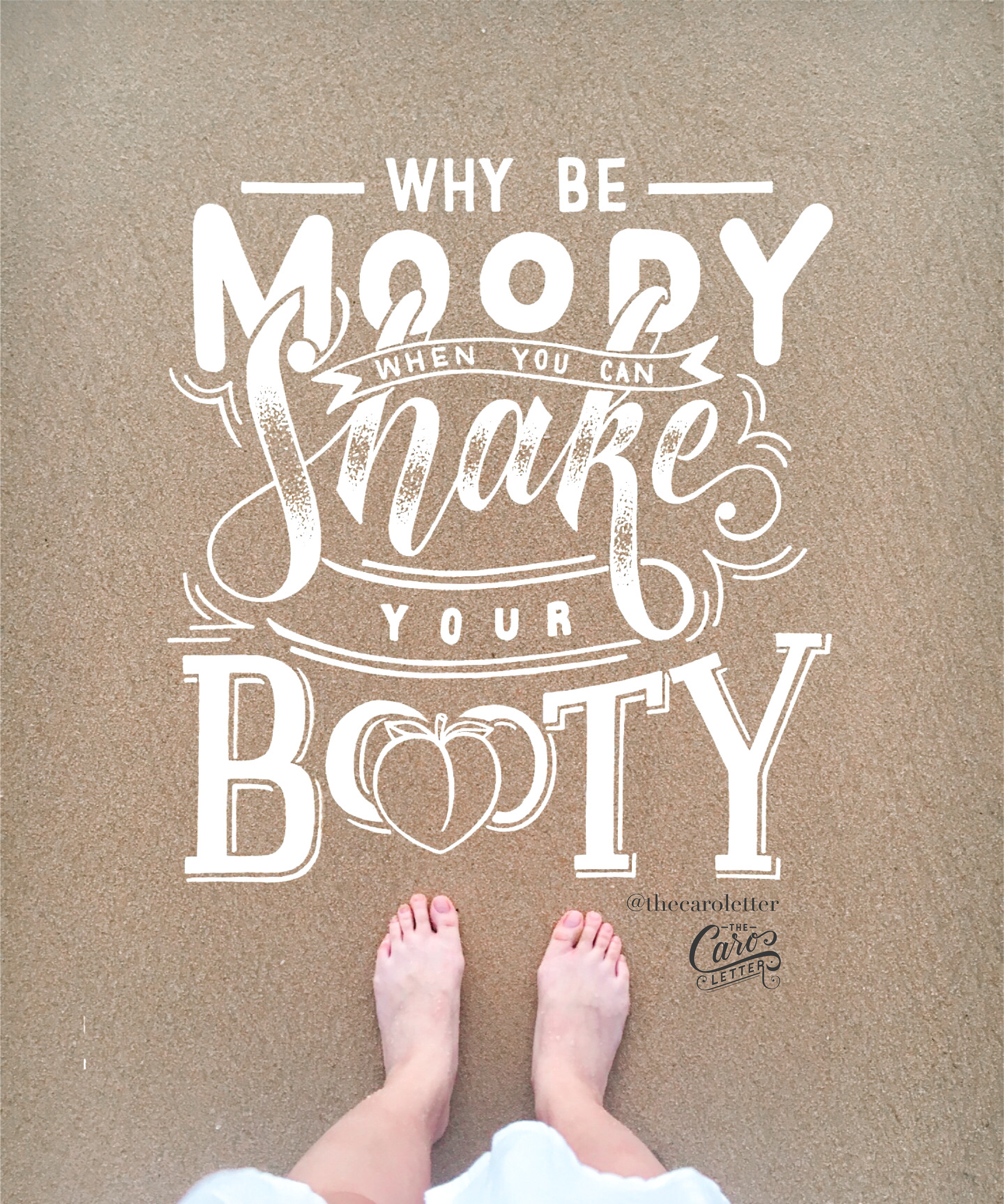 MoodyBooty Sand Wallpaper