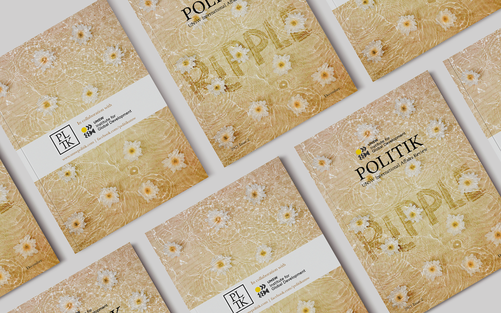 Ripple Cover Design mockup