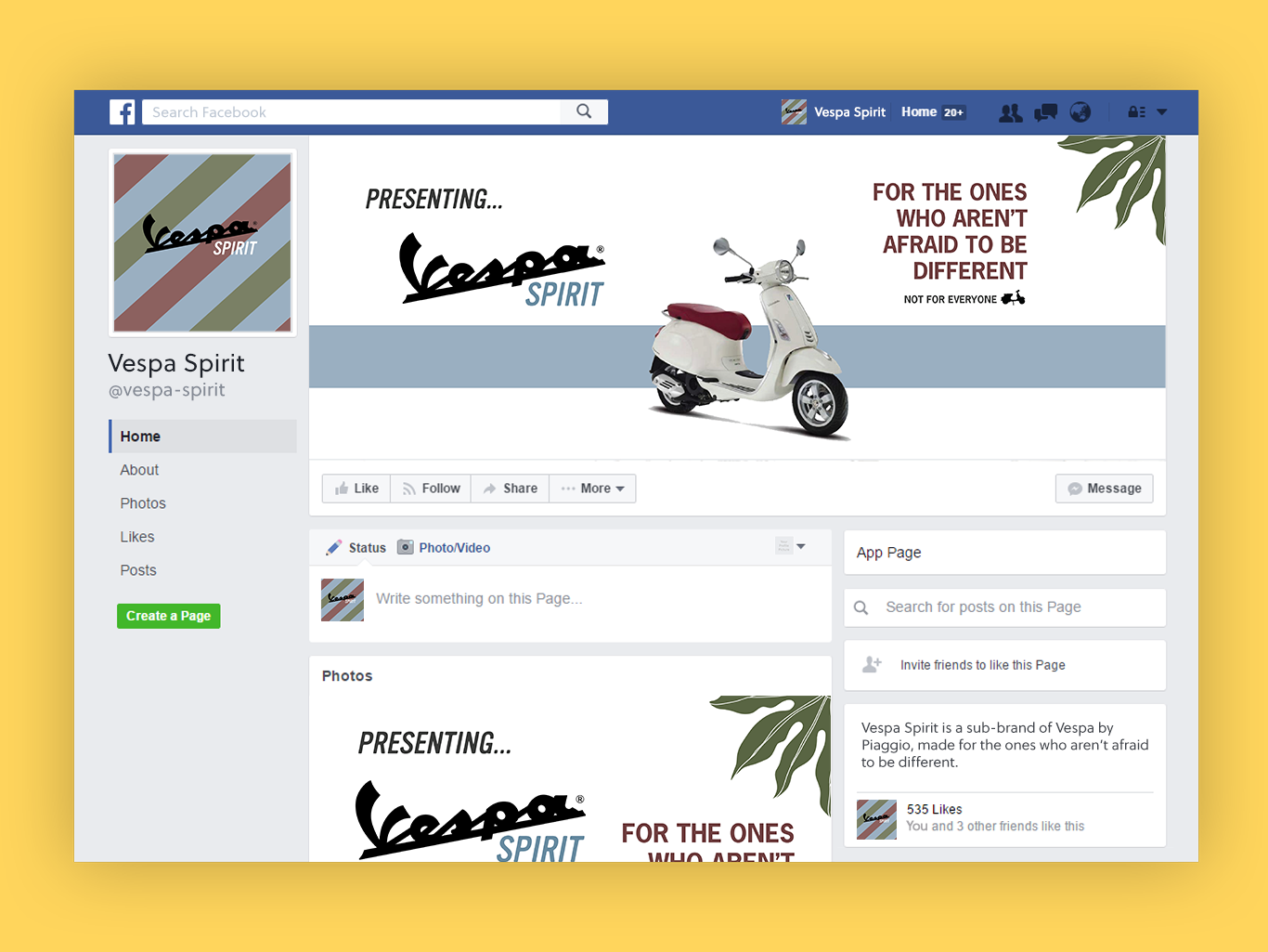 Facebook Mockup