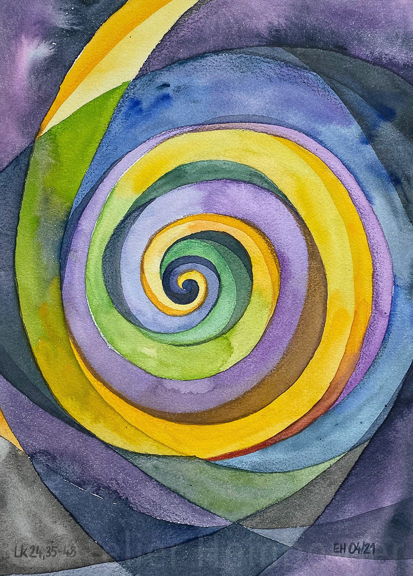 24 B 3. Sonntag der Osterzeit B | Der Strudel der Zweifel |  Lk 34,25-48