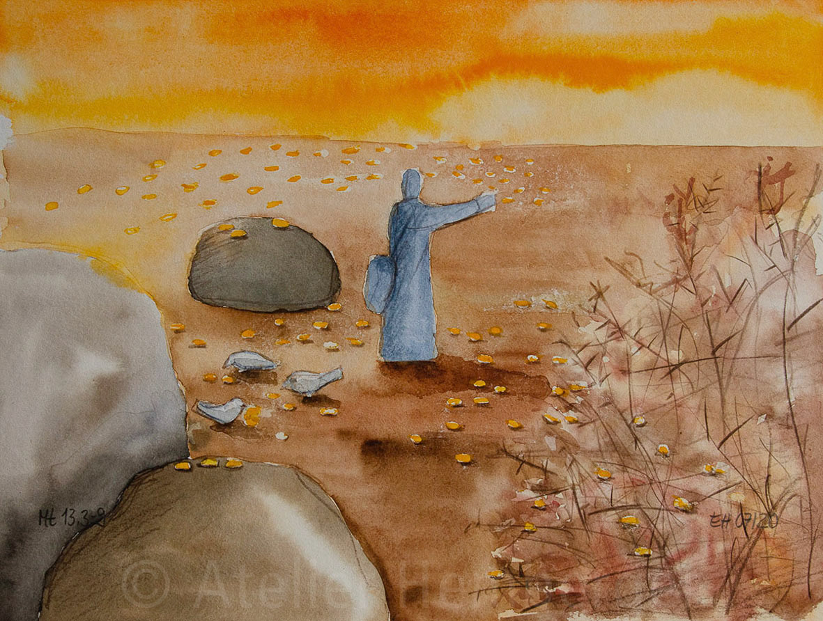 35A | 15. Sonntag im Jahreskreis | Ein Sämann ging hinaus, um zu säen | Mt 13, 3-9