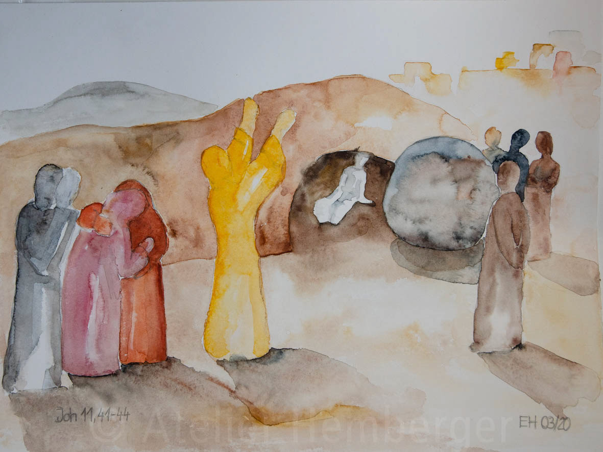 18A | 5. Fastensonntag | Auferweckung des Lazarus | Joh 11,41-44