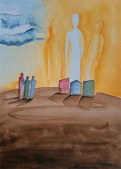 14 B – Wir wollen drei Hütten bauen