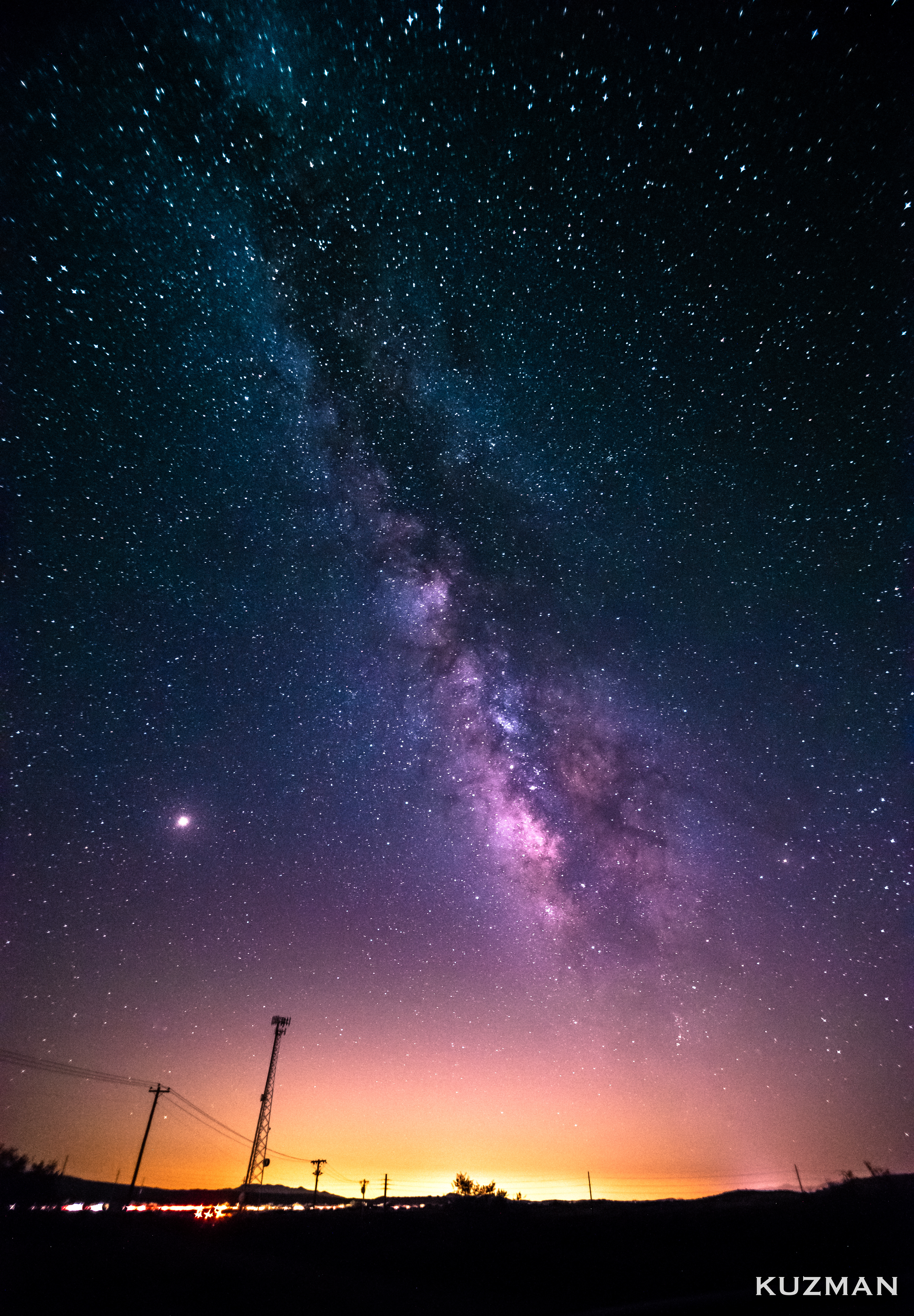 Mars Opposition, with Phoenix in the background
