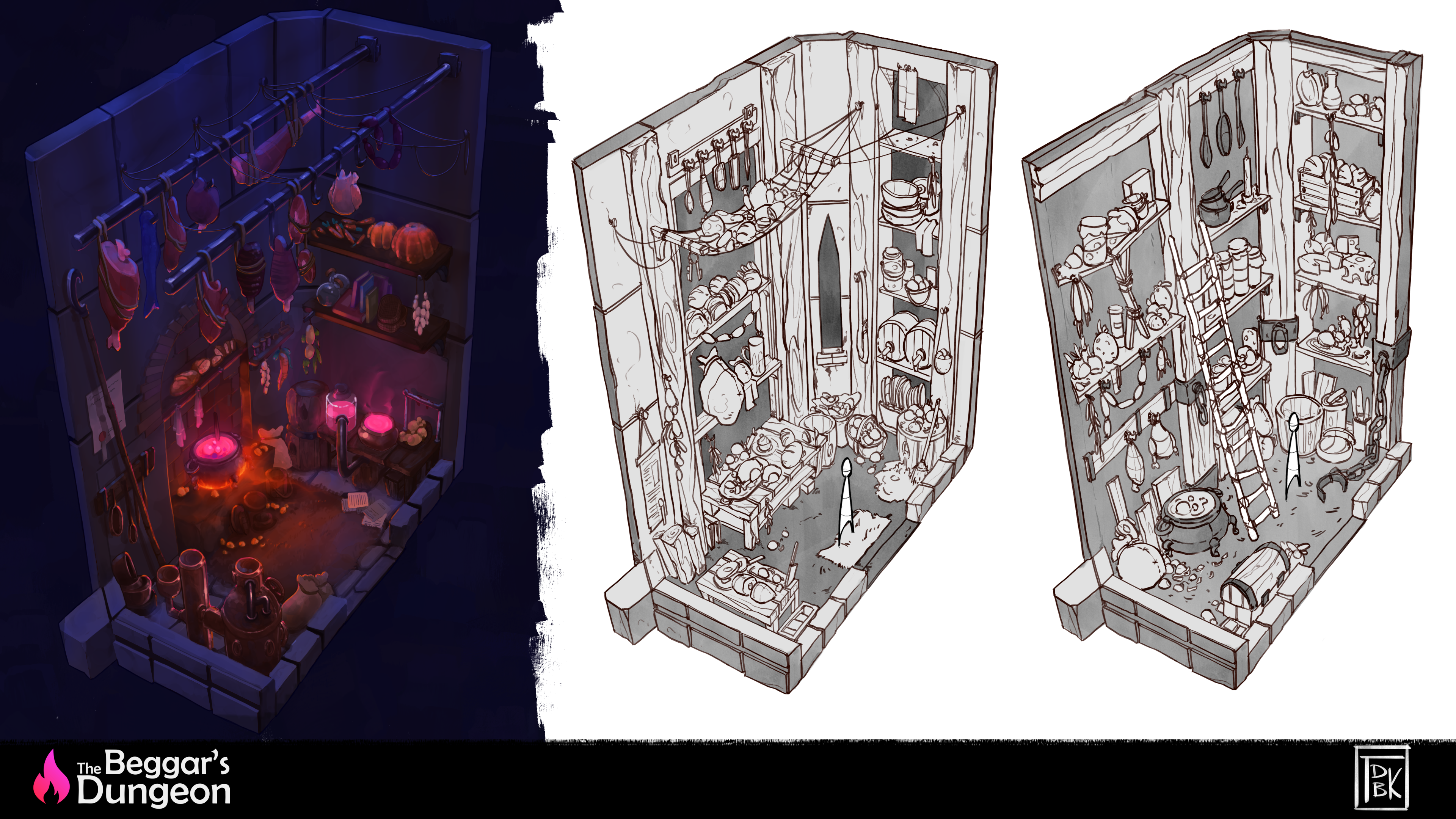 Digital Painting / Pantry Researches (2025) Personal Work