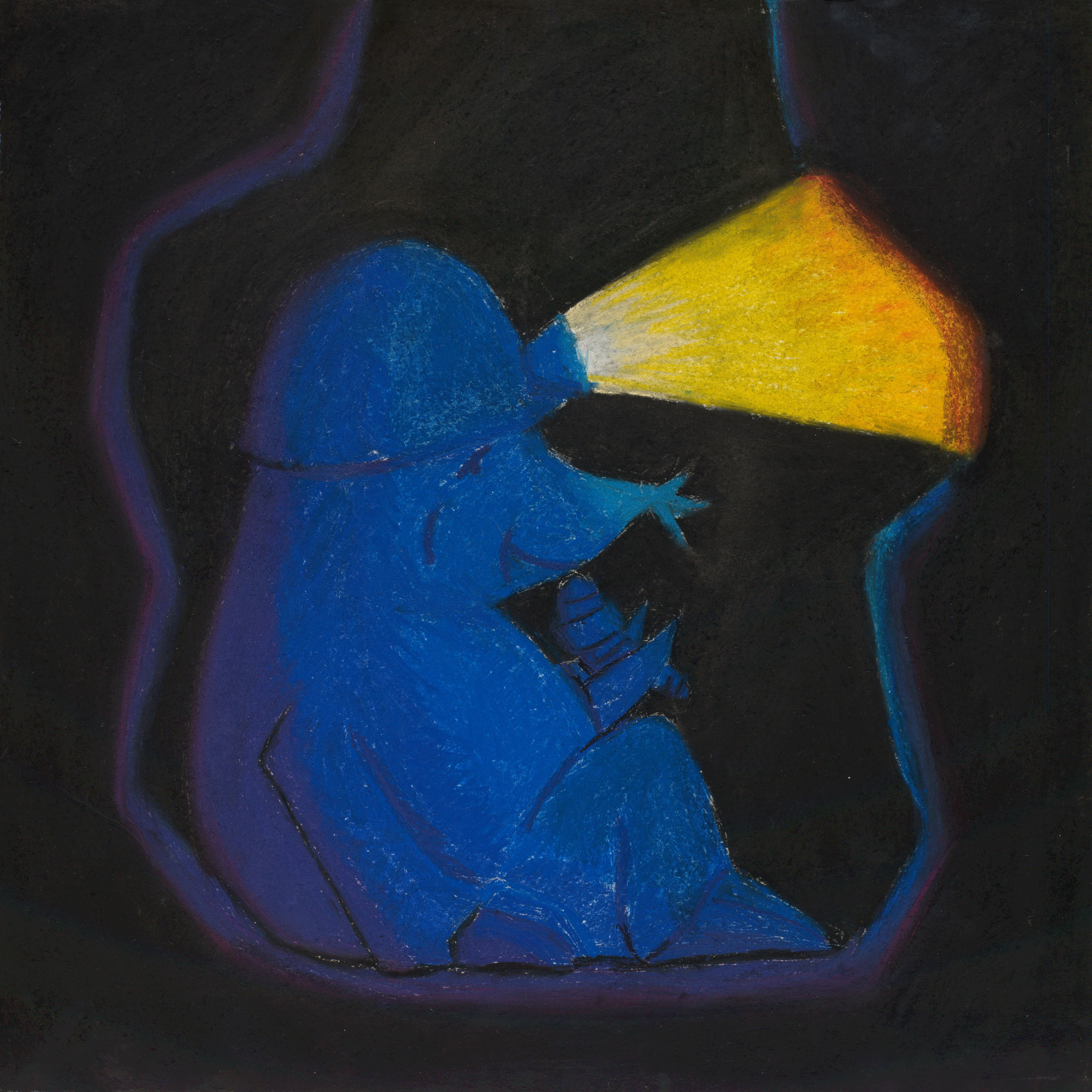 "Tief", Pastellkreiden