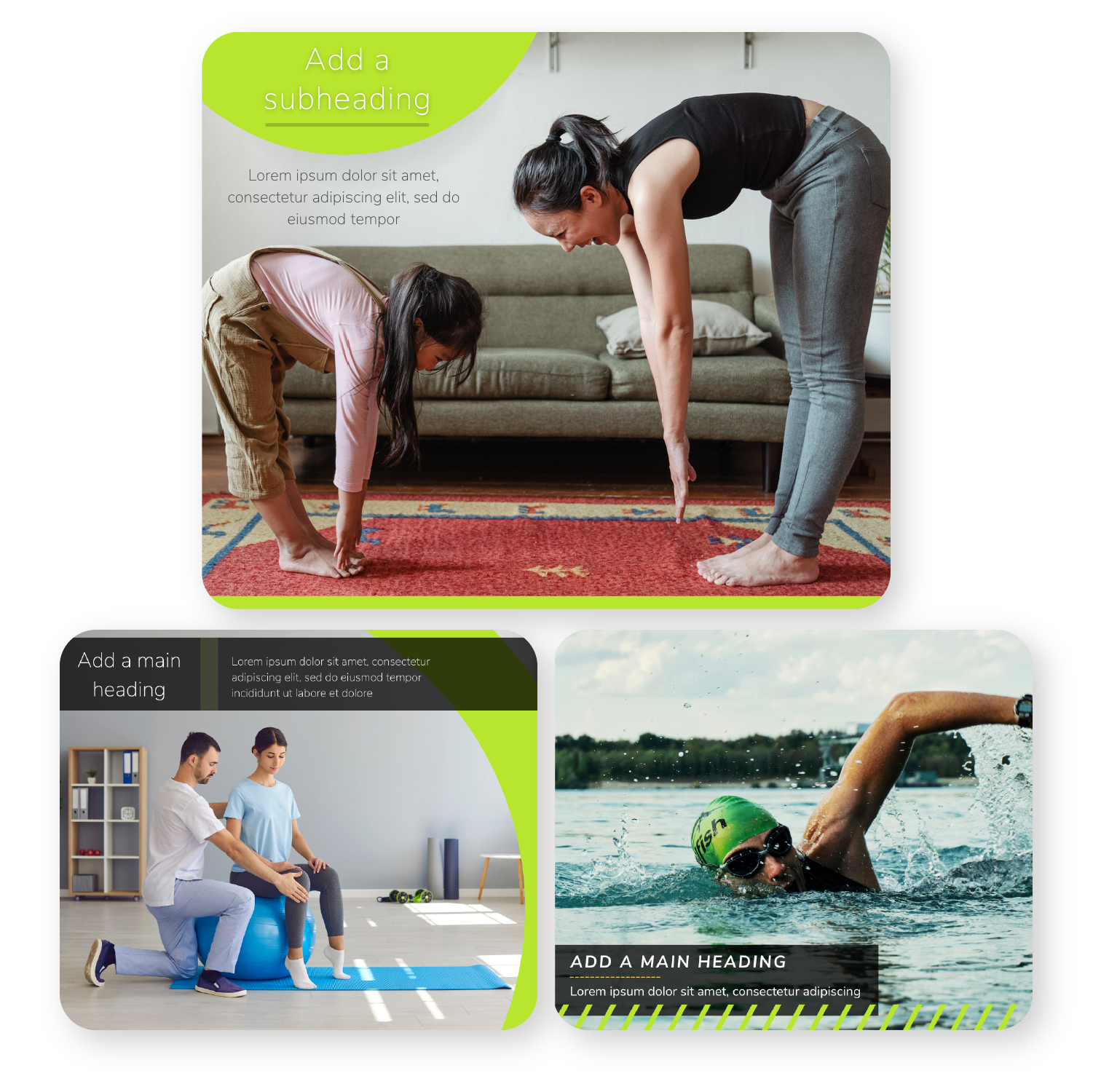 Social media templates