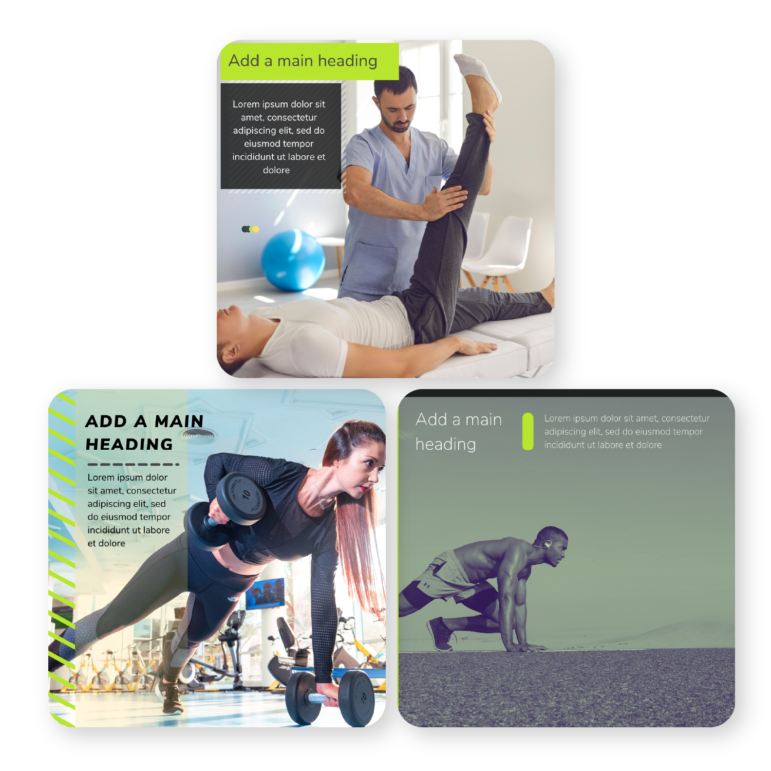 Social media templates