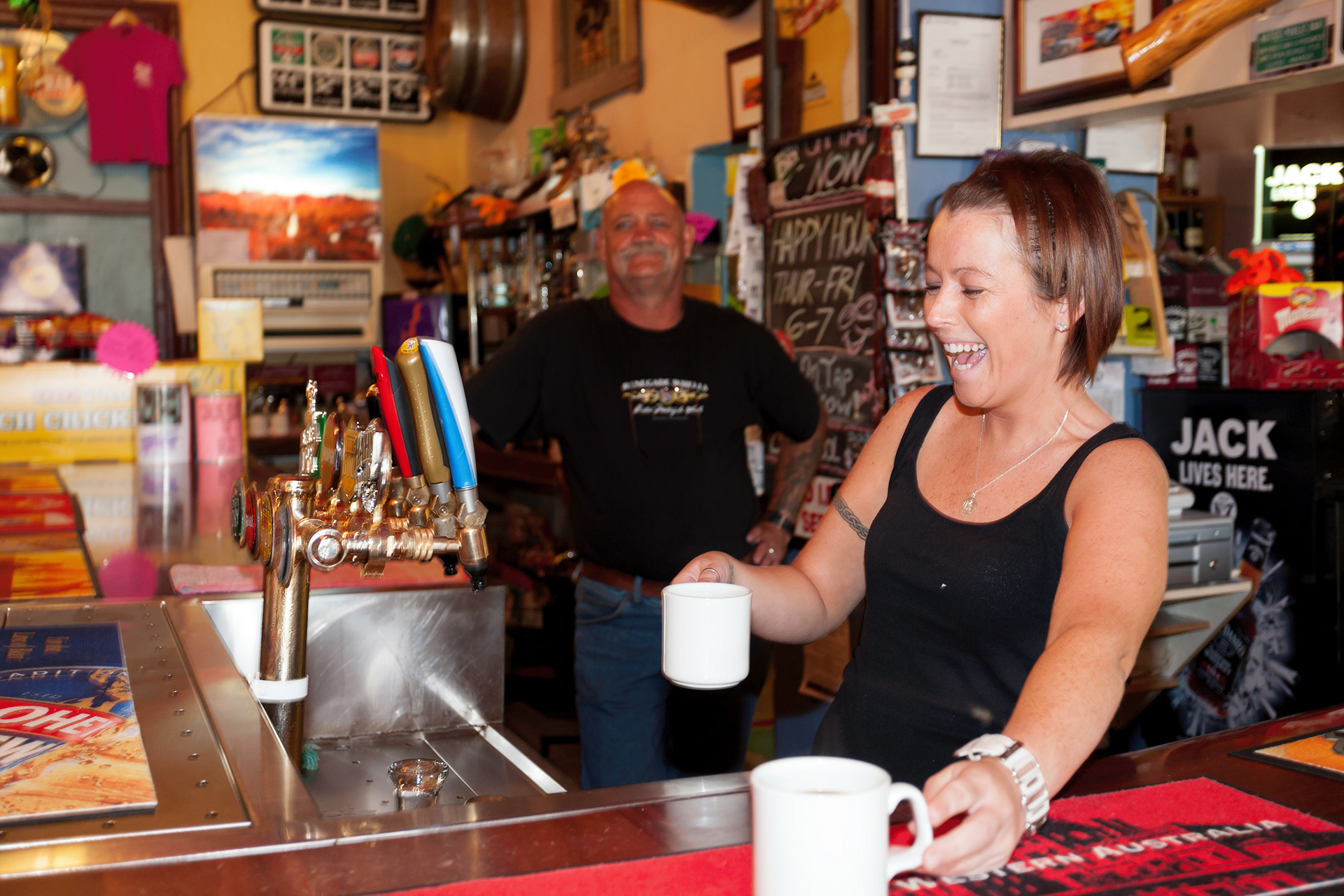 Service with a Smile, Cuballing Hotel