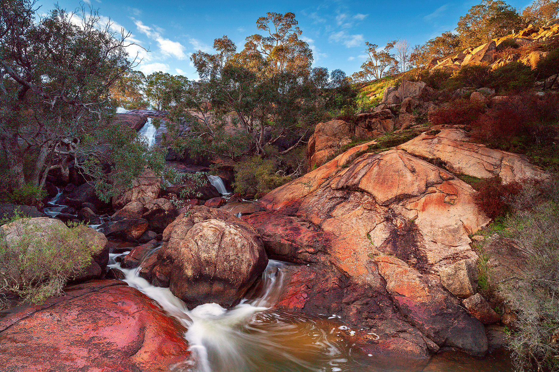 National Park Falls. John Forrest National Park, Perth Hills