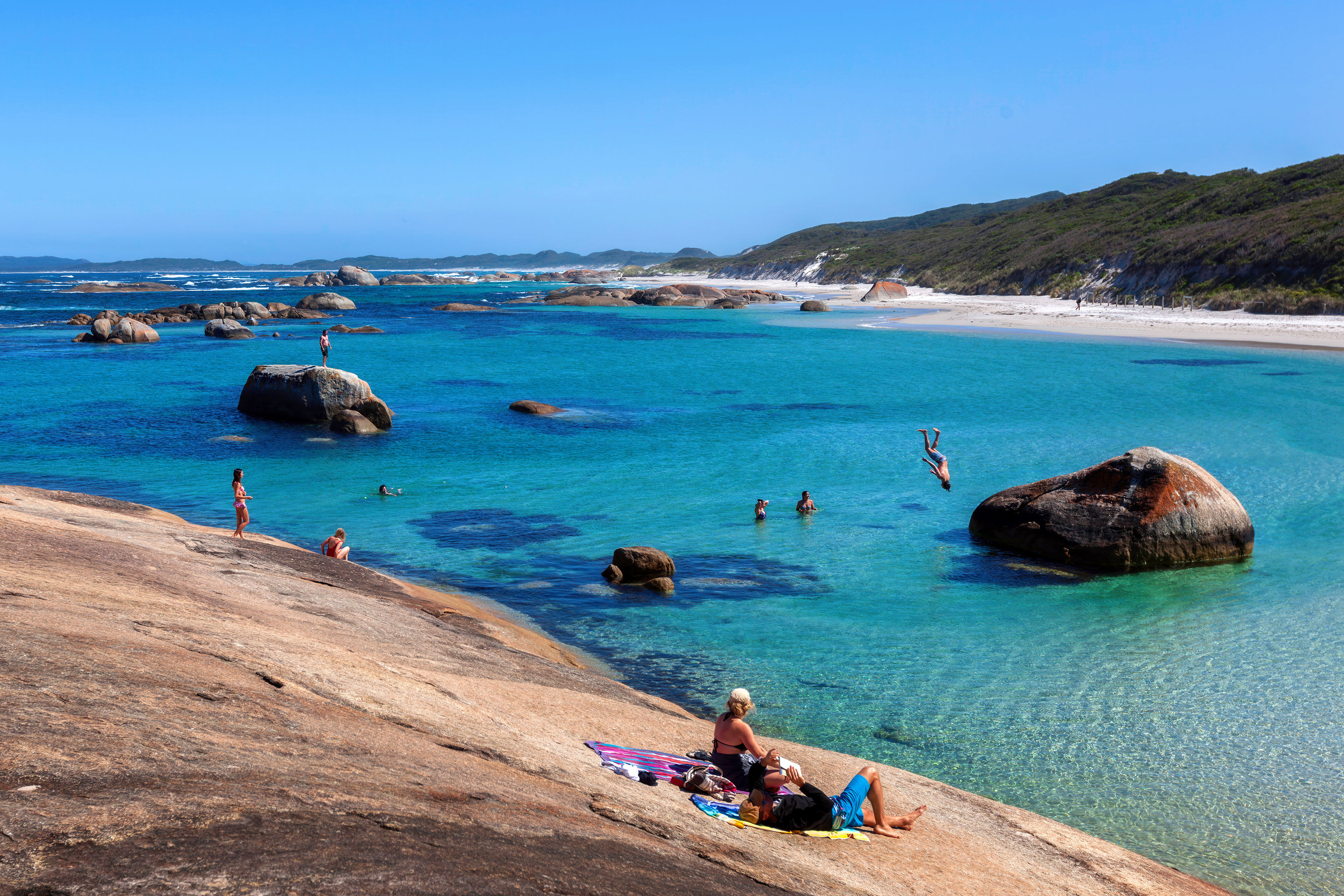 Show-off, Greens Pool, Denmark