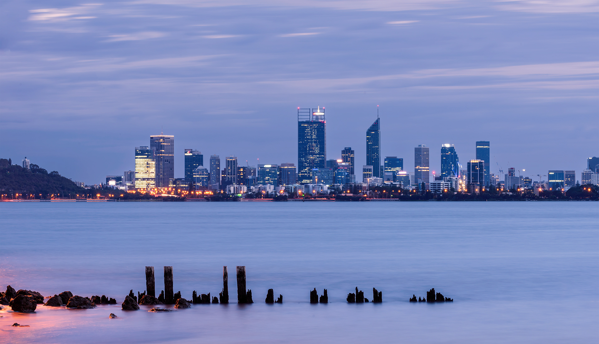 A Foreground Reflection of the Future? Attadale Jetty, Swan River, Perth