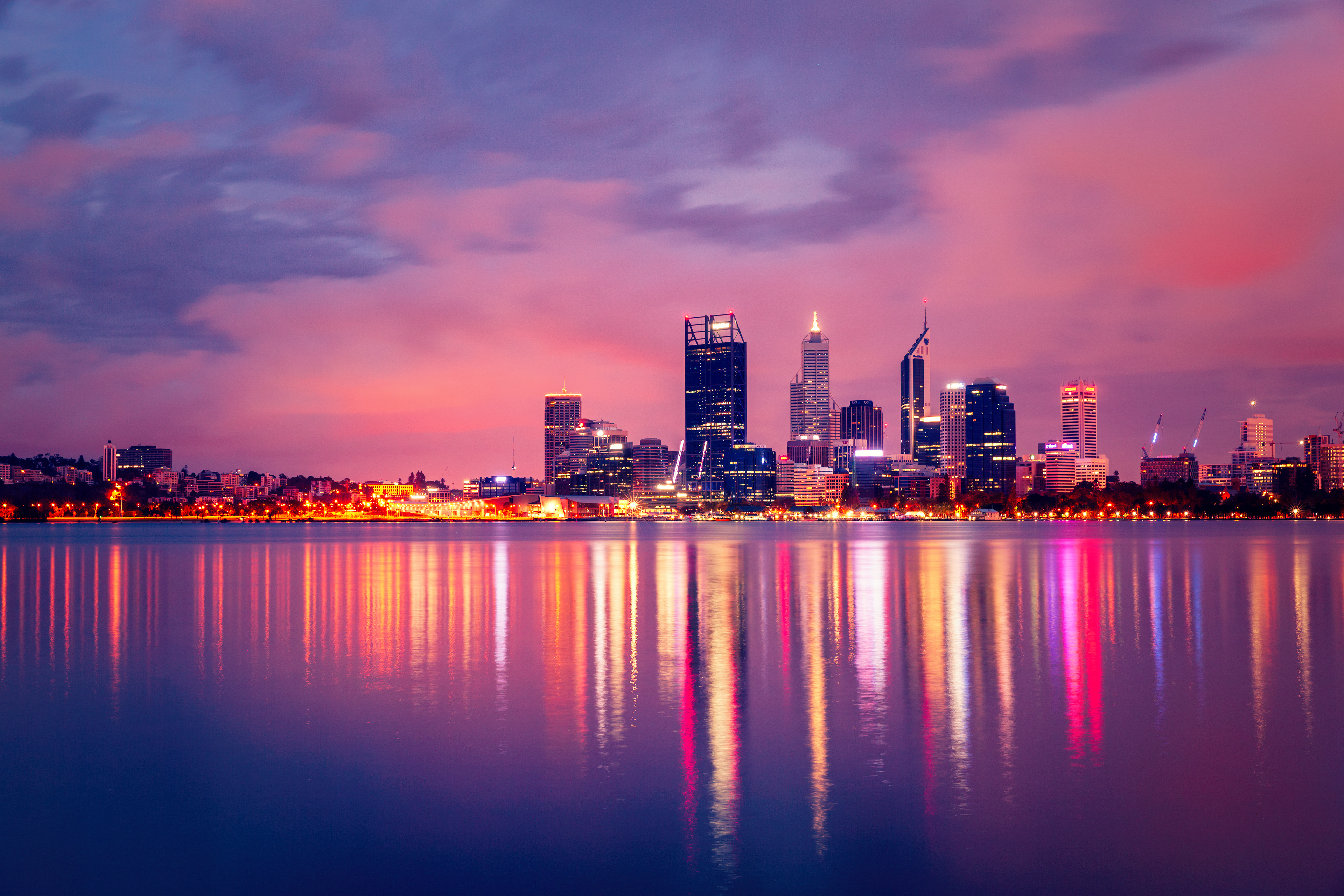 CBD from Mends Street Jetty, South Perth