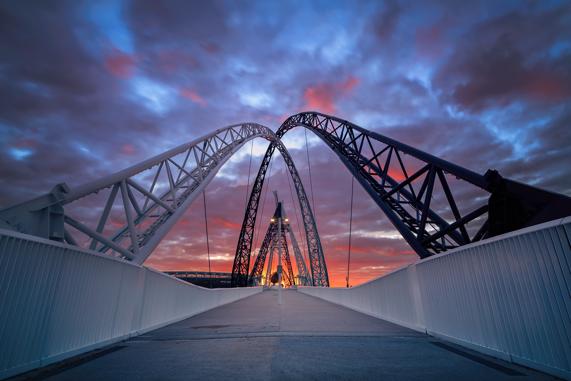 Matagarup Bridge, East Perth