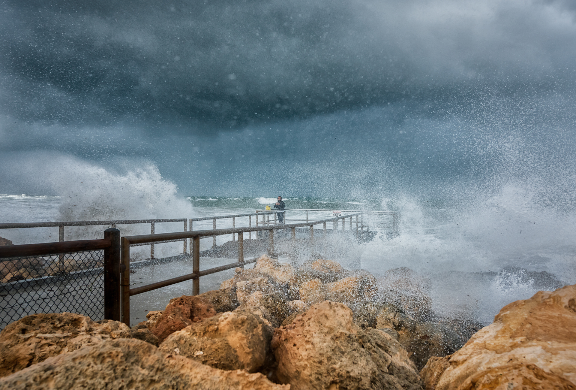 North Beach storm, Perth