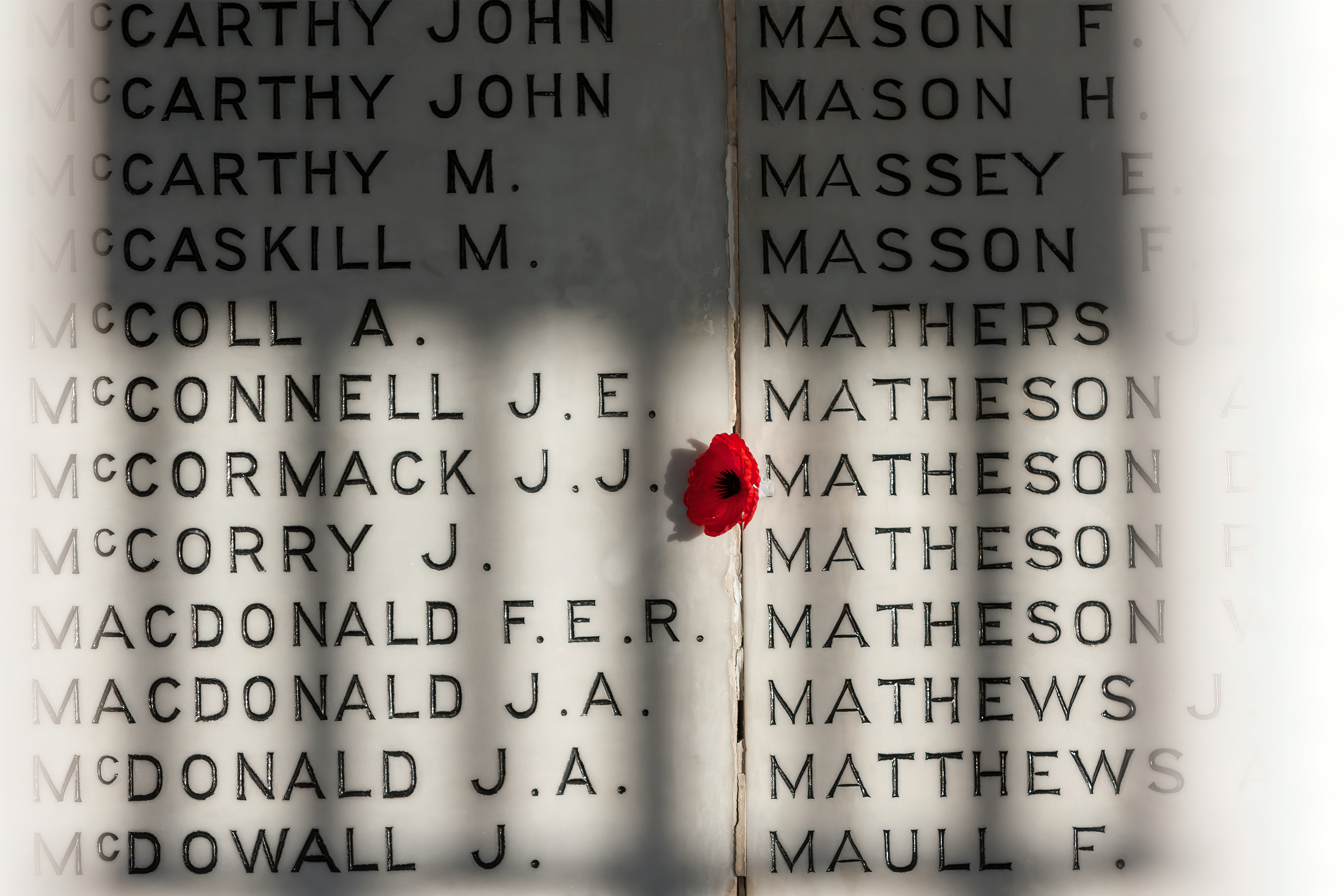 ANZAC Poppy, Kings Park War Memorial, Perth