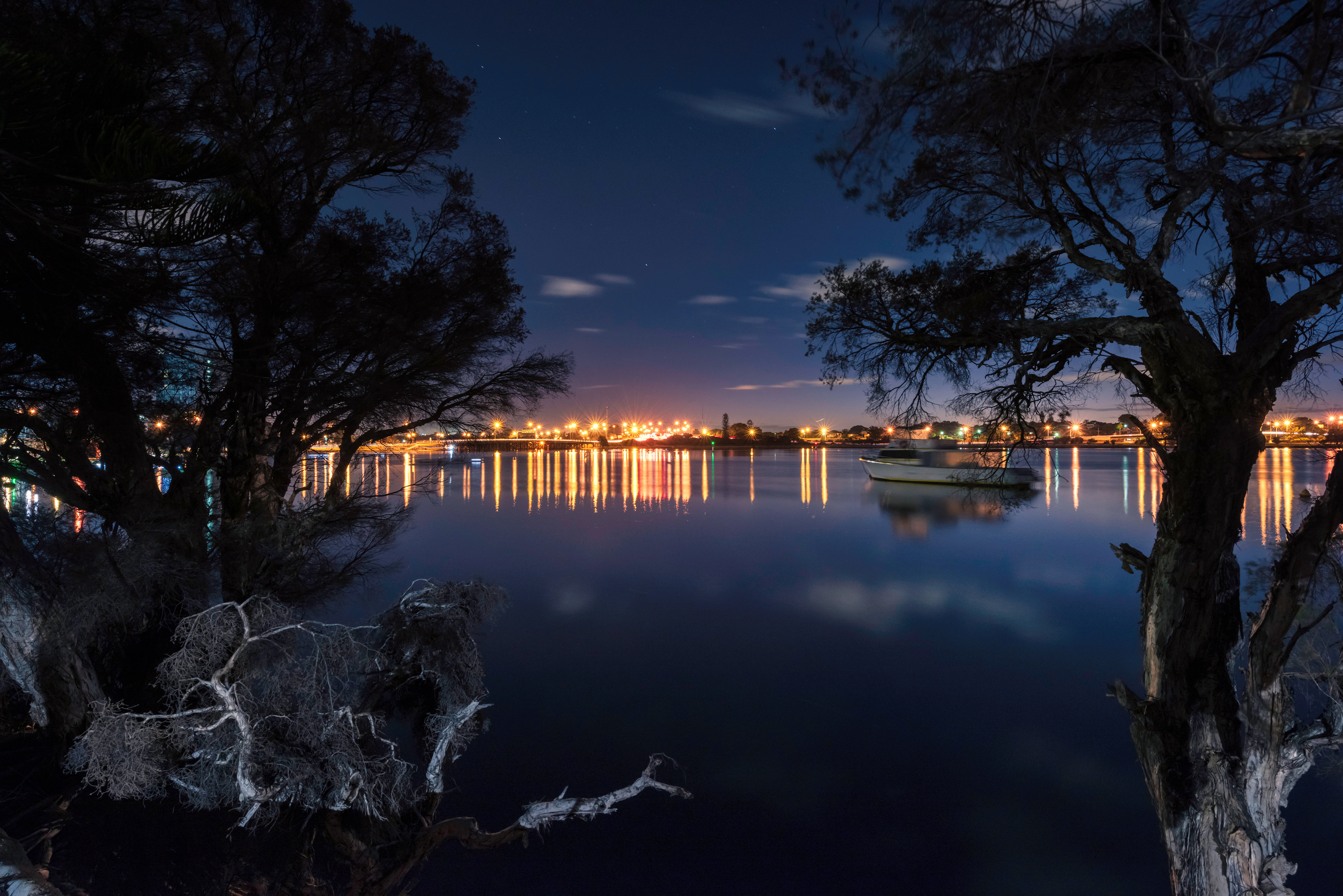 City lights from Mt Pleasant