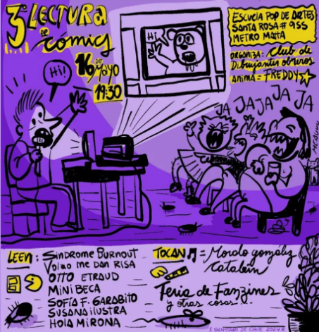 Lectura de Cómics en vivo en CDO 2024