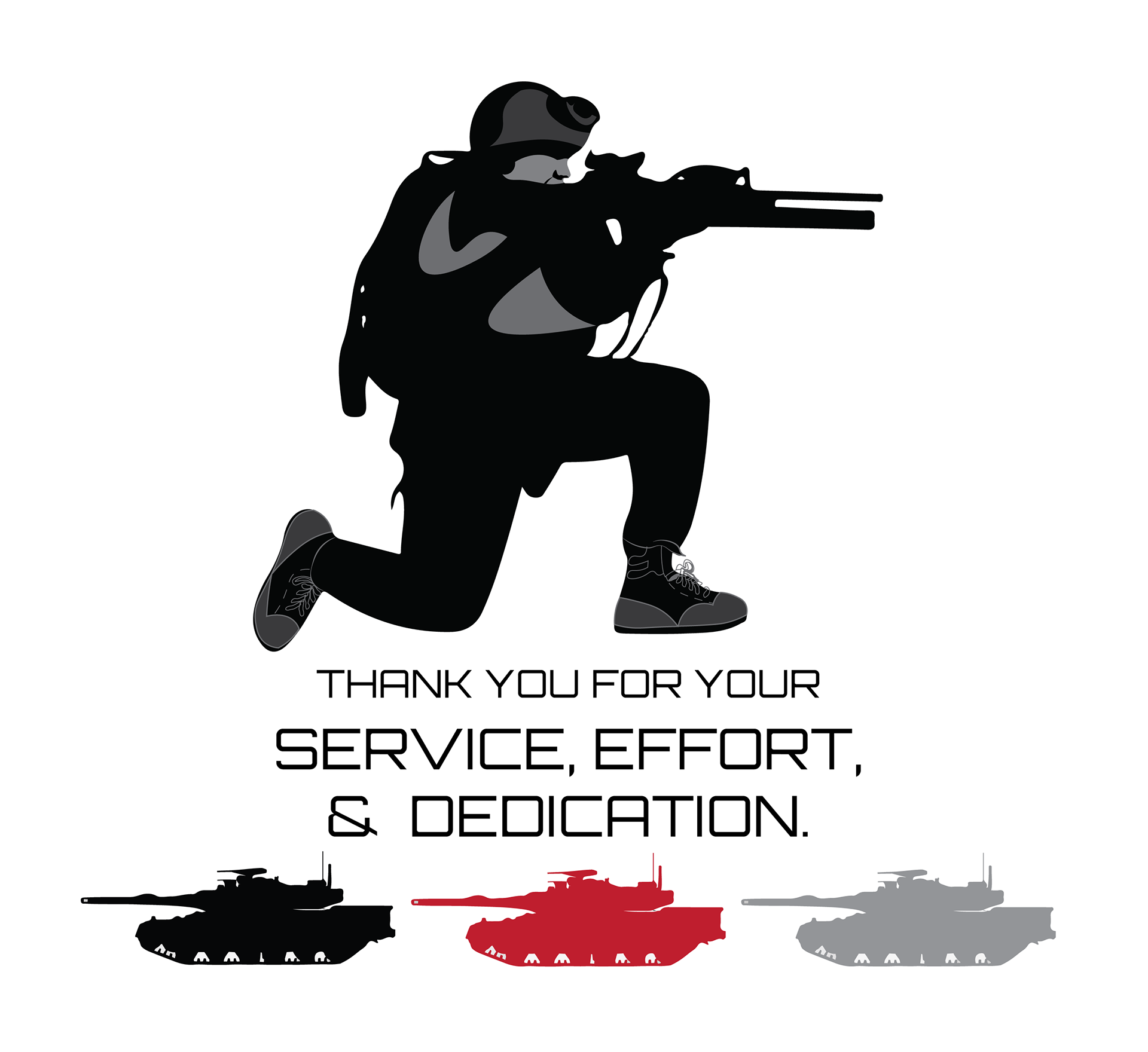 Military Contribution Sticker