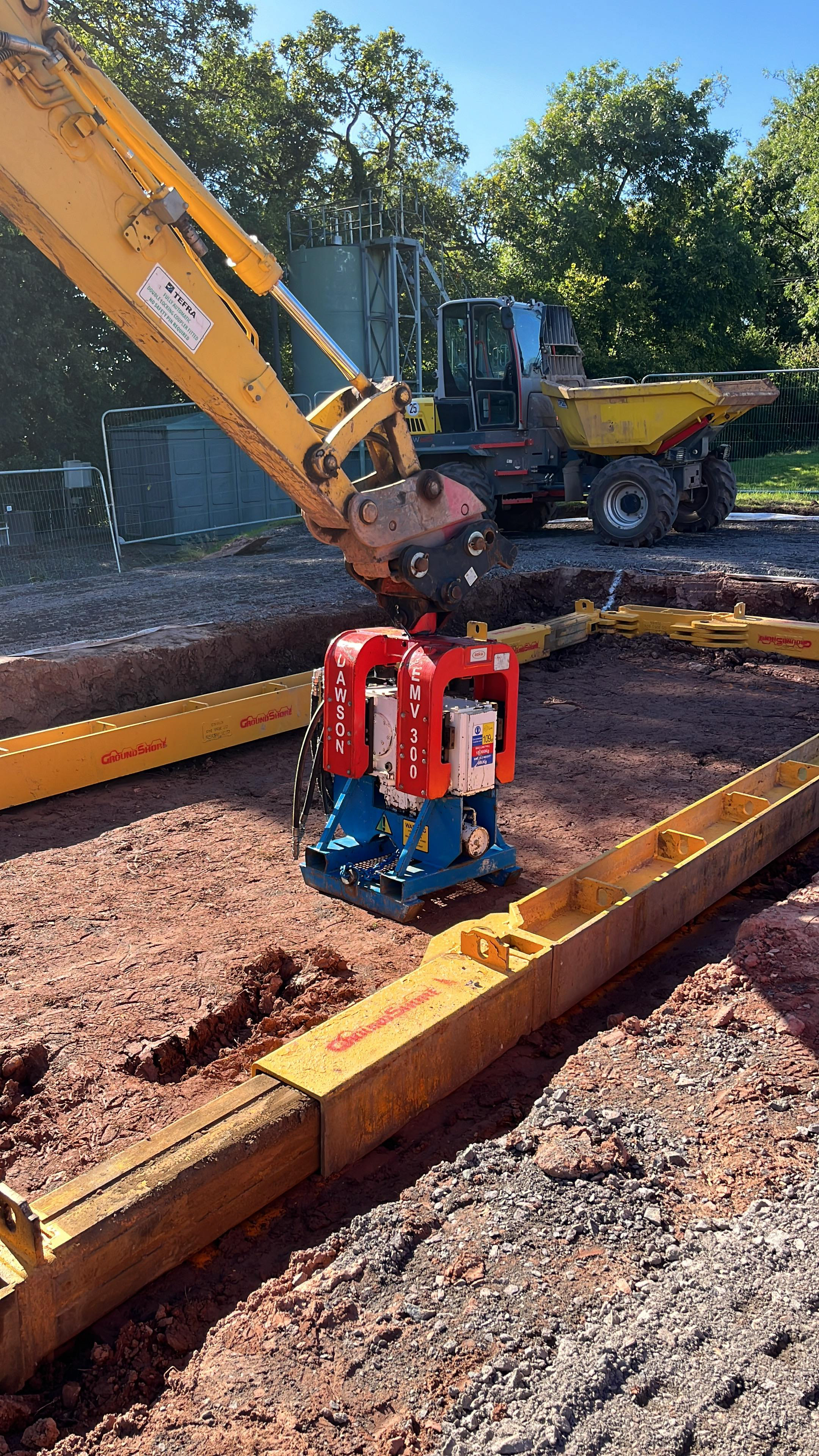 Excavator Piling Hammer