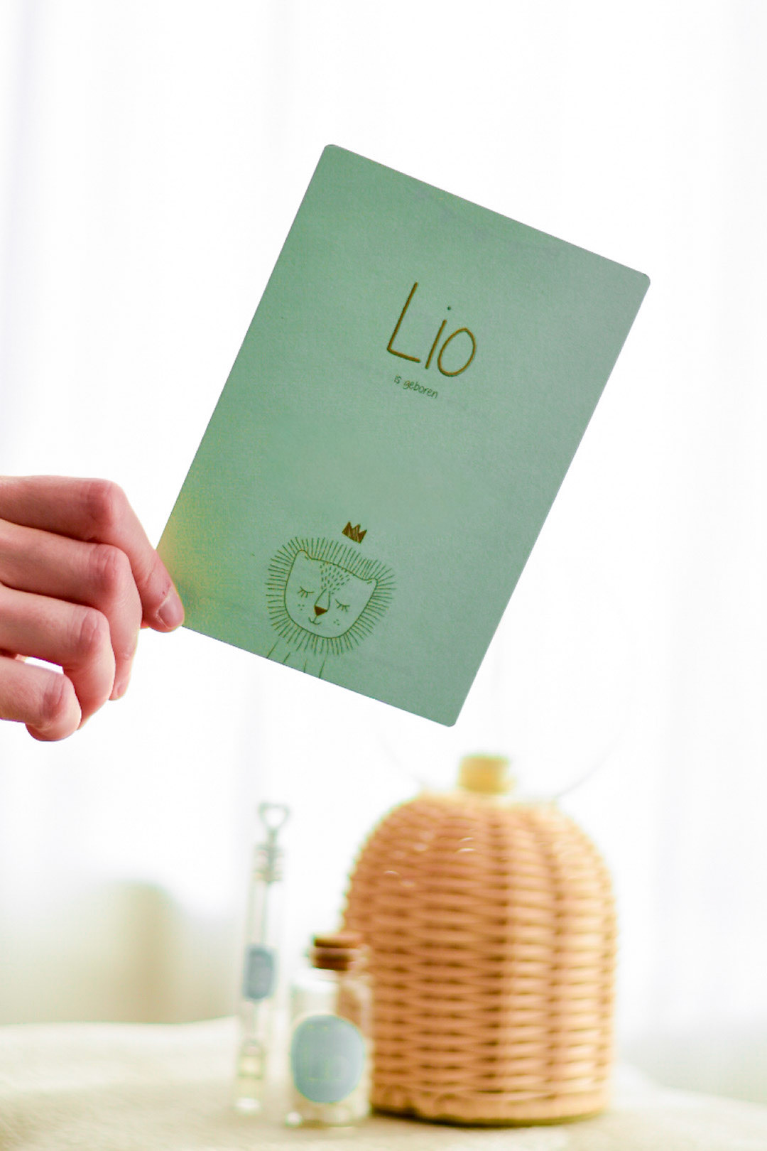 Geboortekaartje Lio
