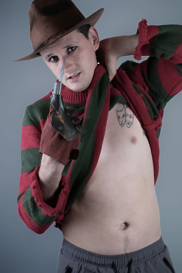 Men of MJL Photography - Freddy Krueger- In Studio