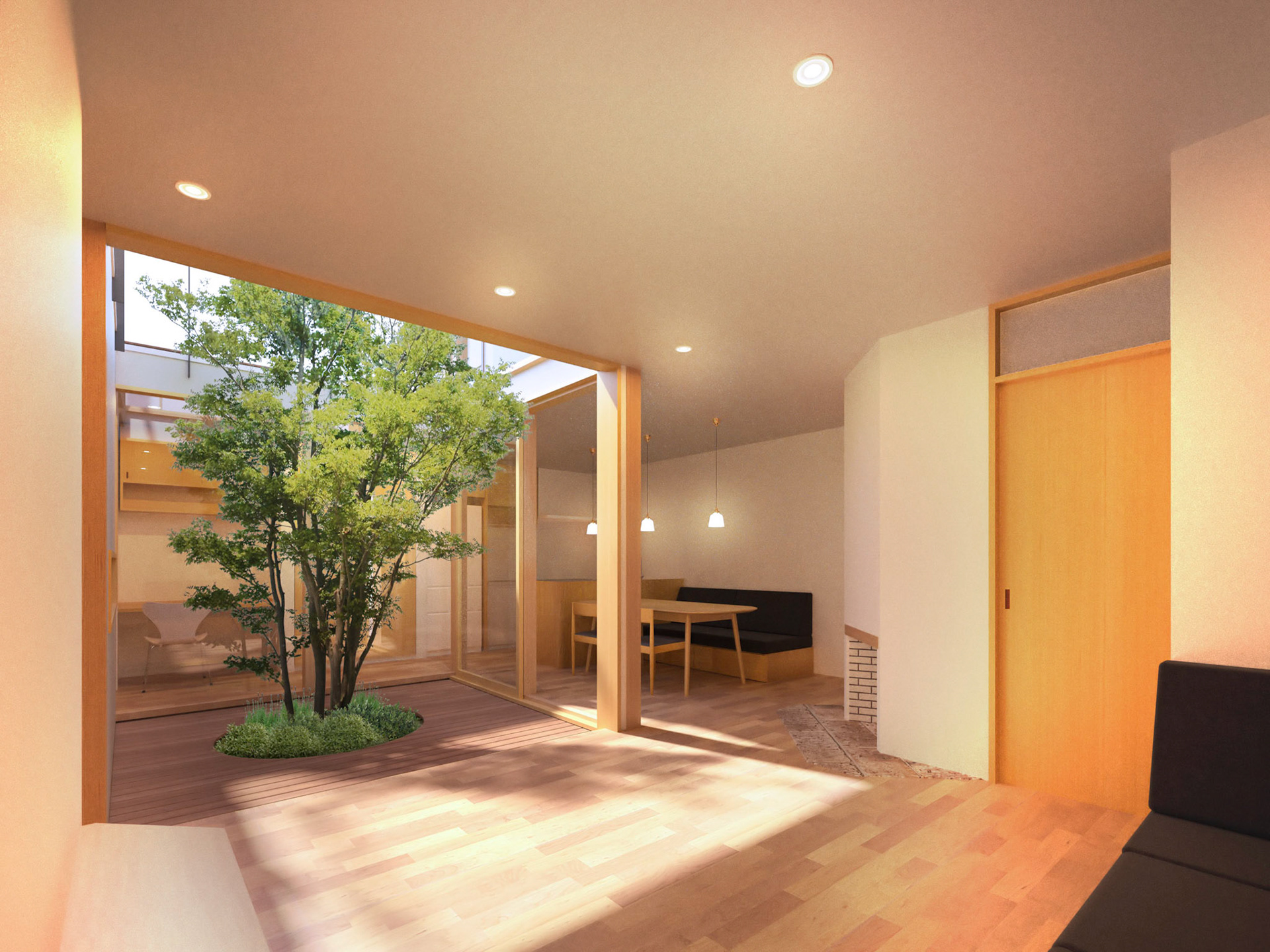 市中の家(計画案)