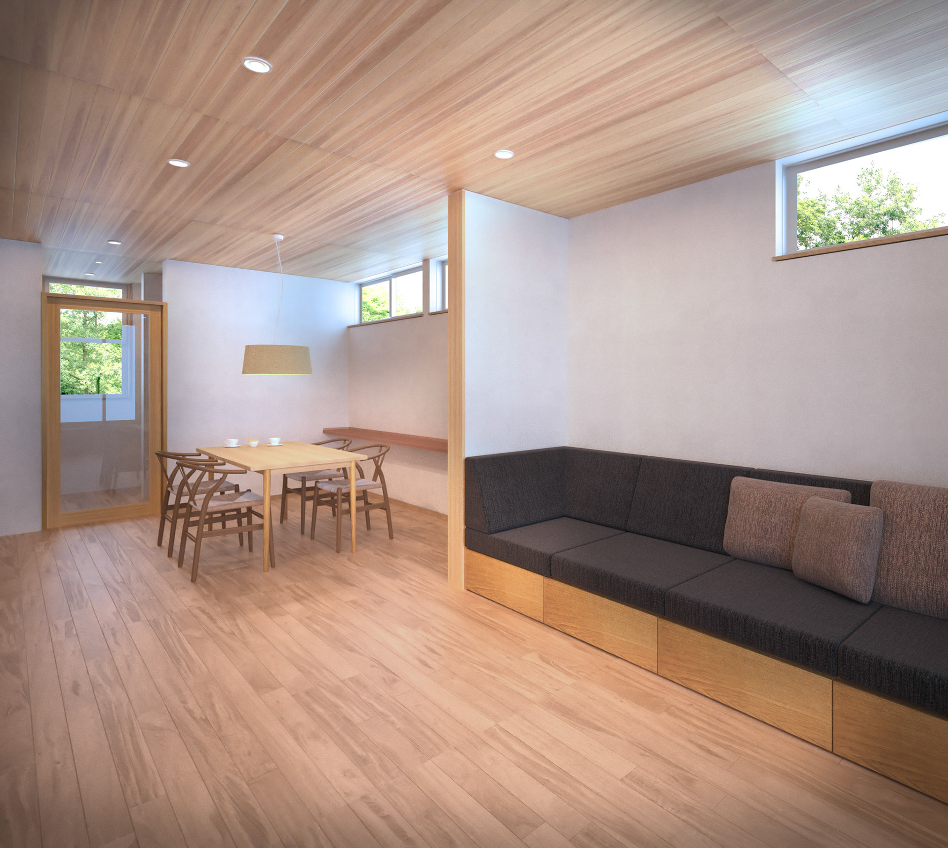 奥海印寺の家(計画案)