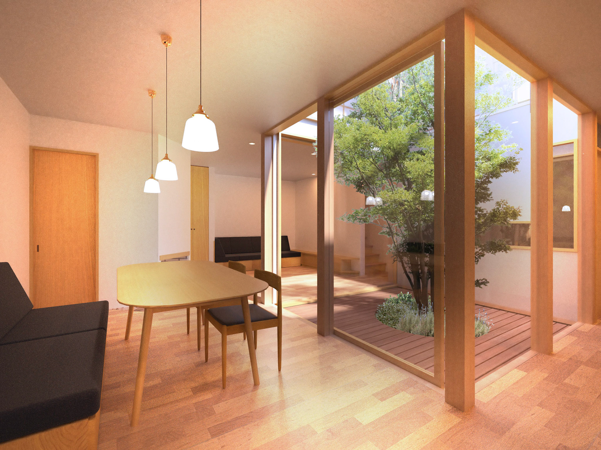 市中の家(計画案)