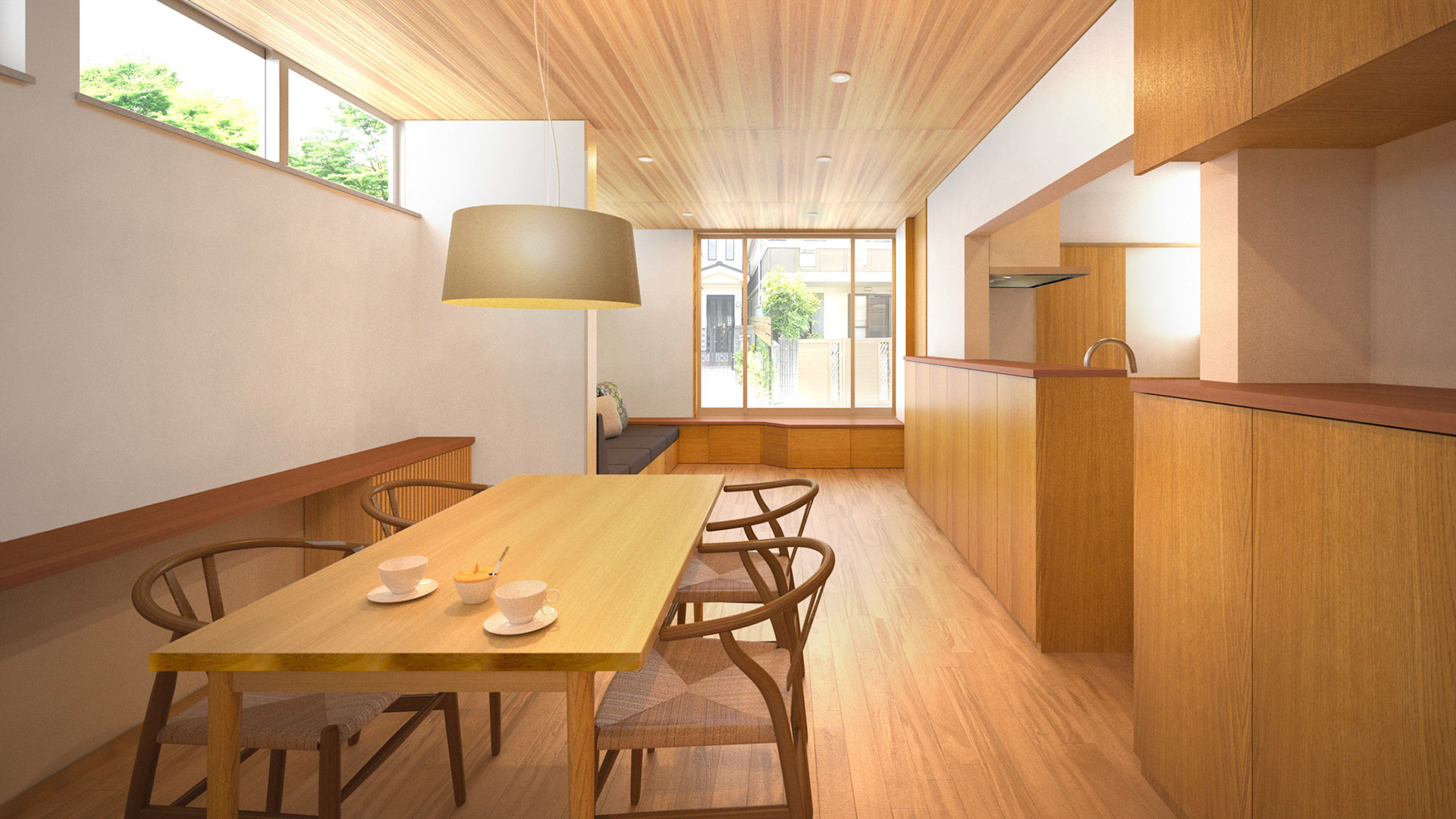 奥海印寺の家(計画案)